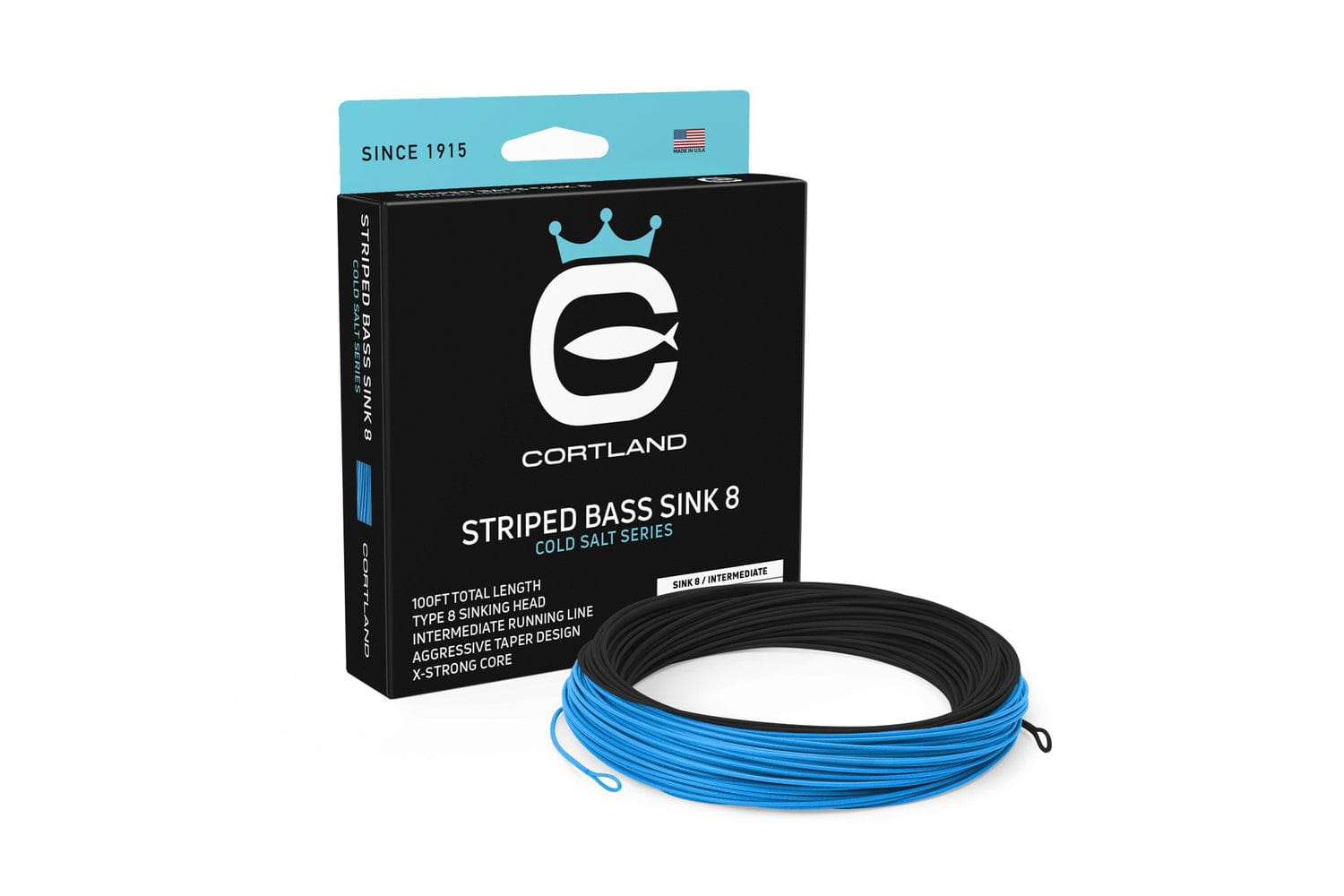 Cortland Striped Bass Sink 8 Fly Line