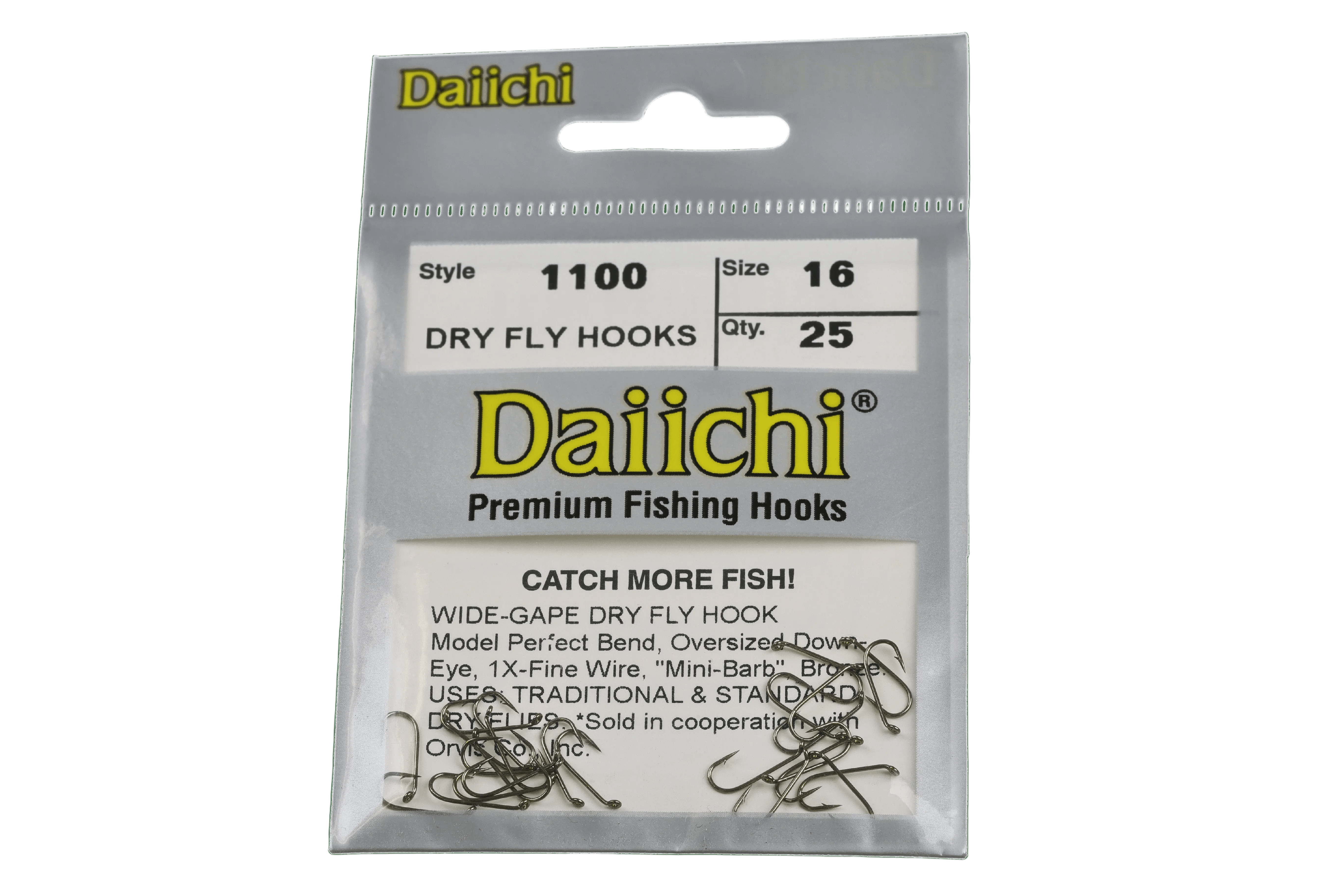 Daiichi 1100 Wide Gape Dry Fly Hooks