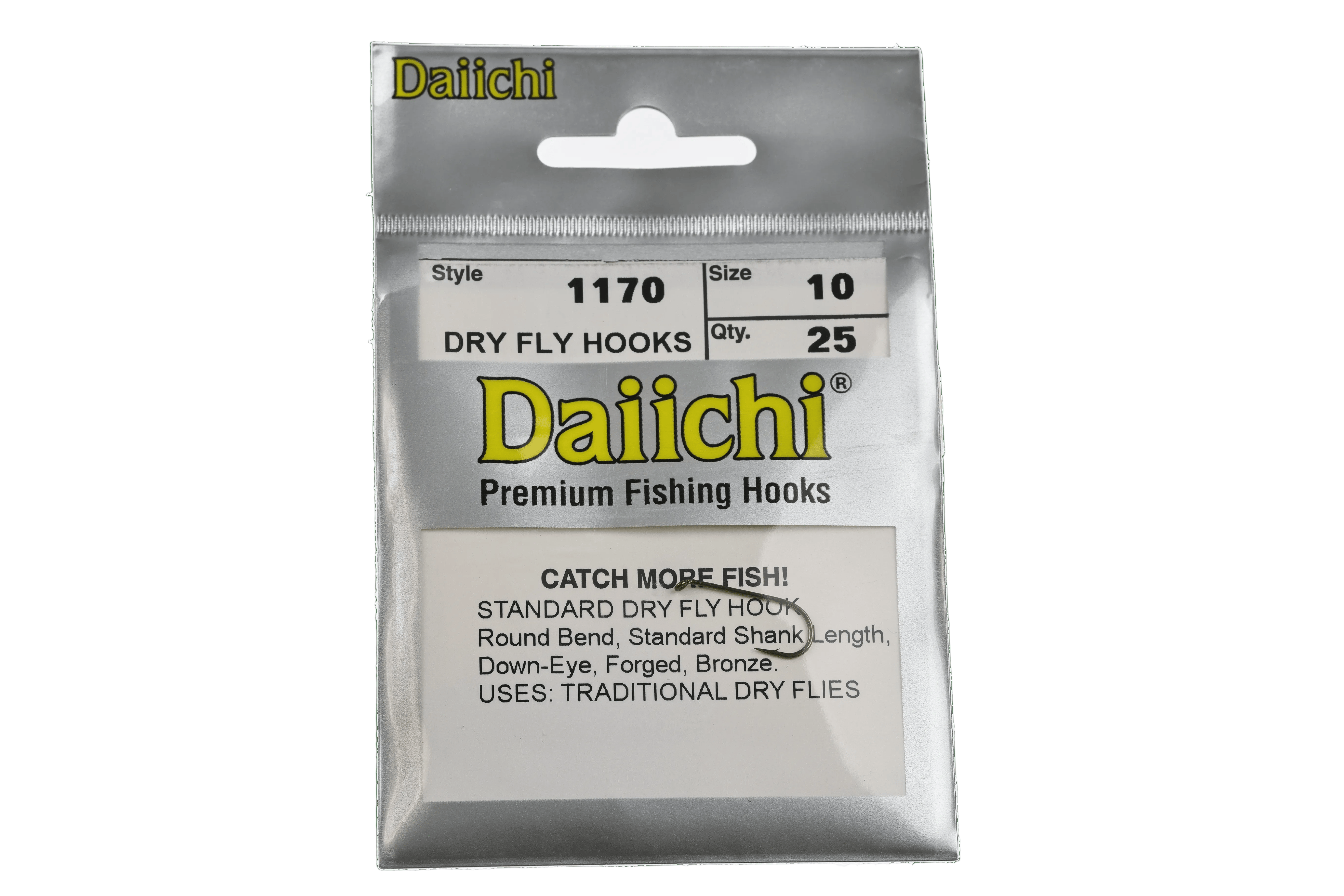 Daiichi 1170 Standard Dry Fly Hooks