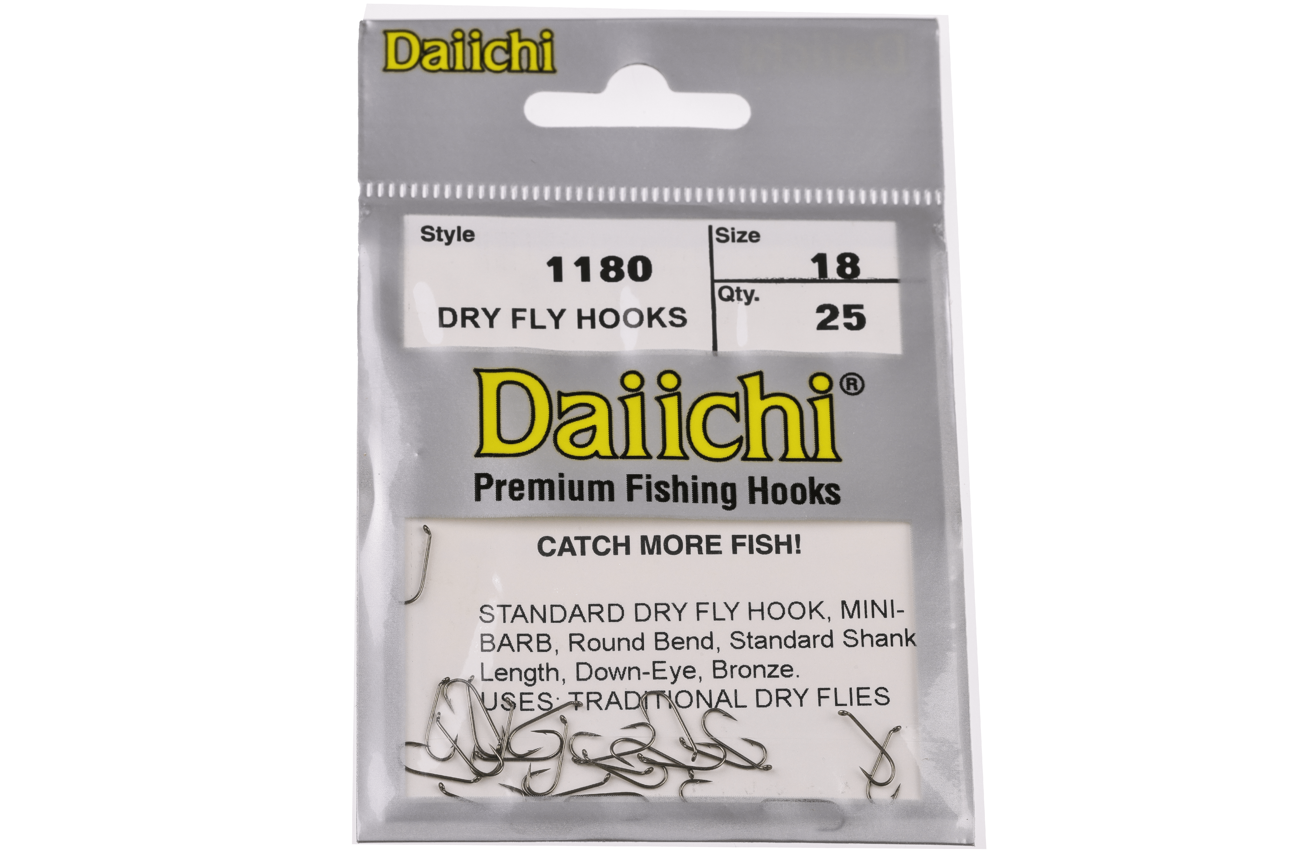 Daiichi 1180 Standard Dry Fly Hooks