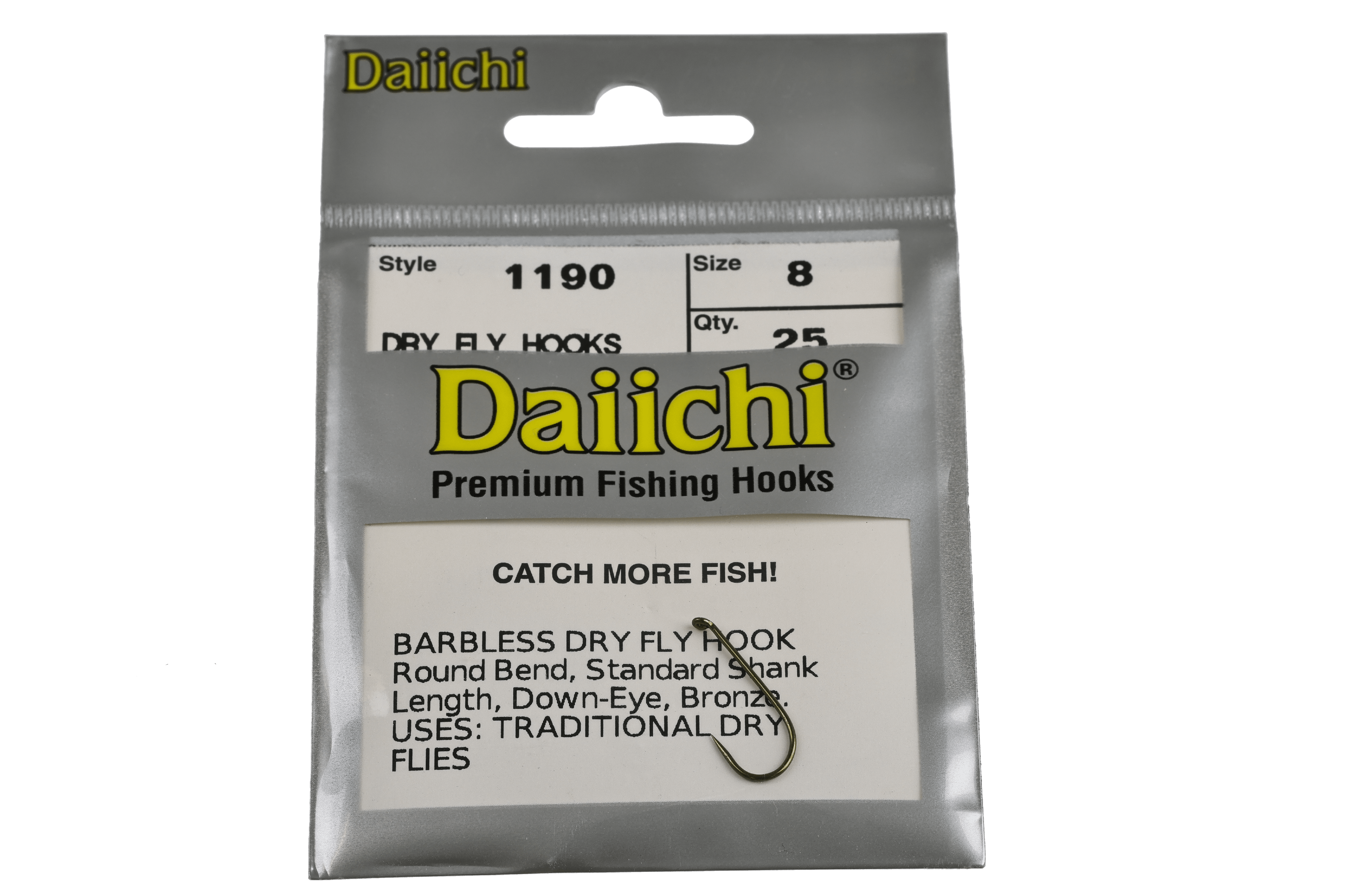 Daiichi 1190 Barbless Dry Fly Hooks