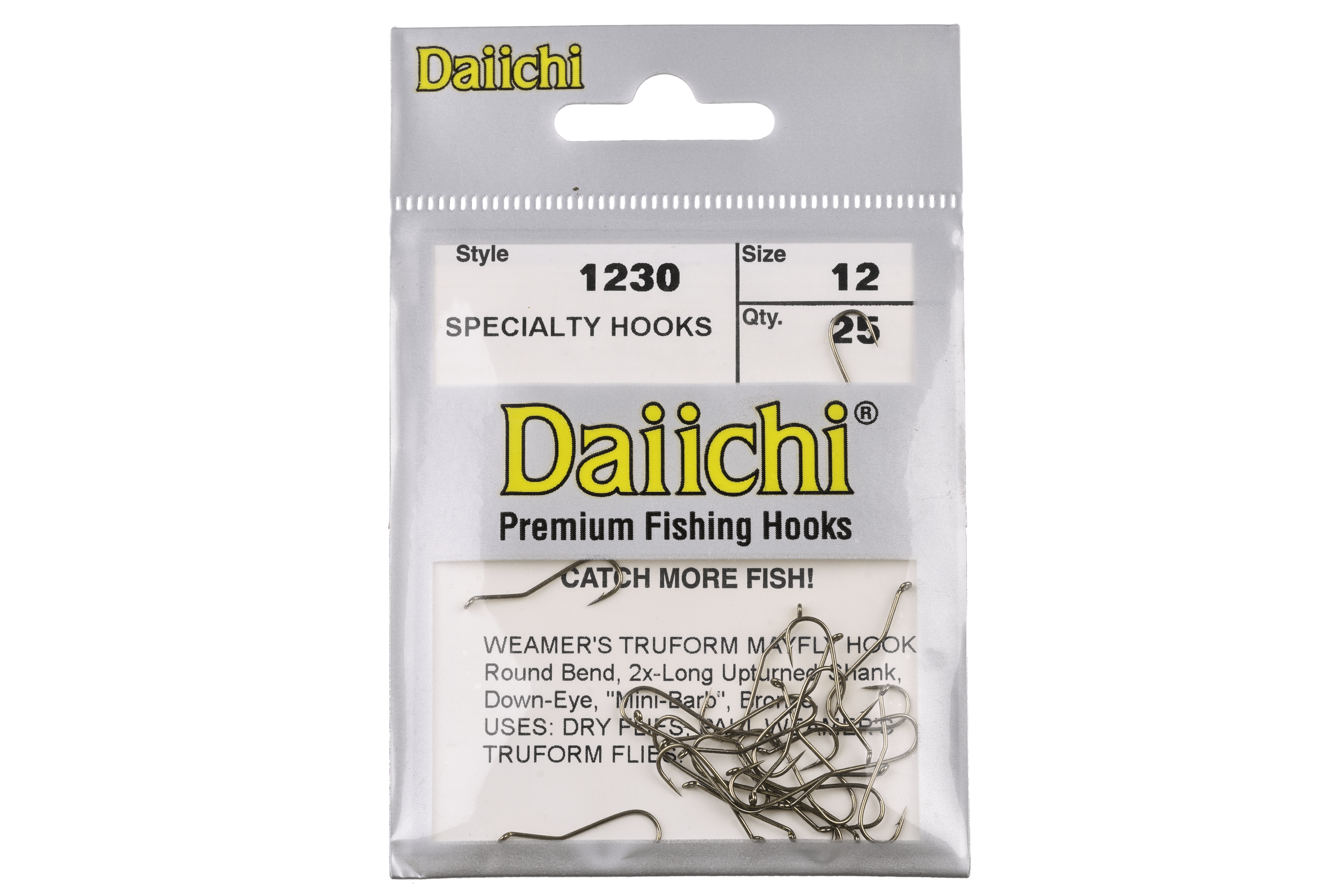 Daiichi 1230 Paul Weamers Trueform Mayfly Hooks