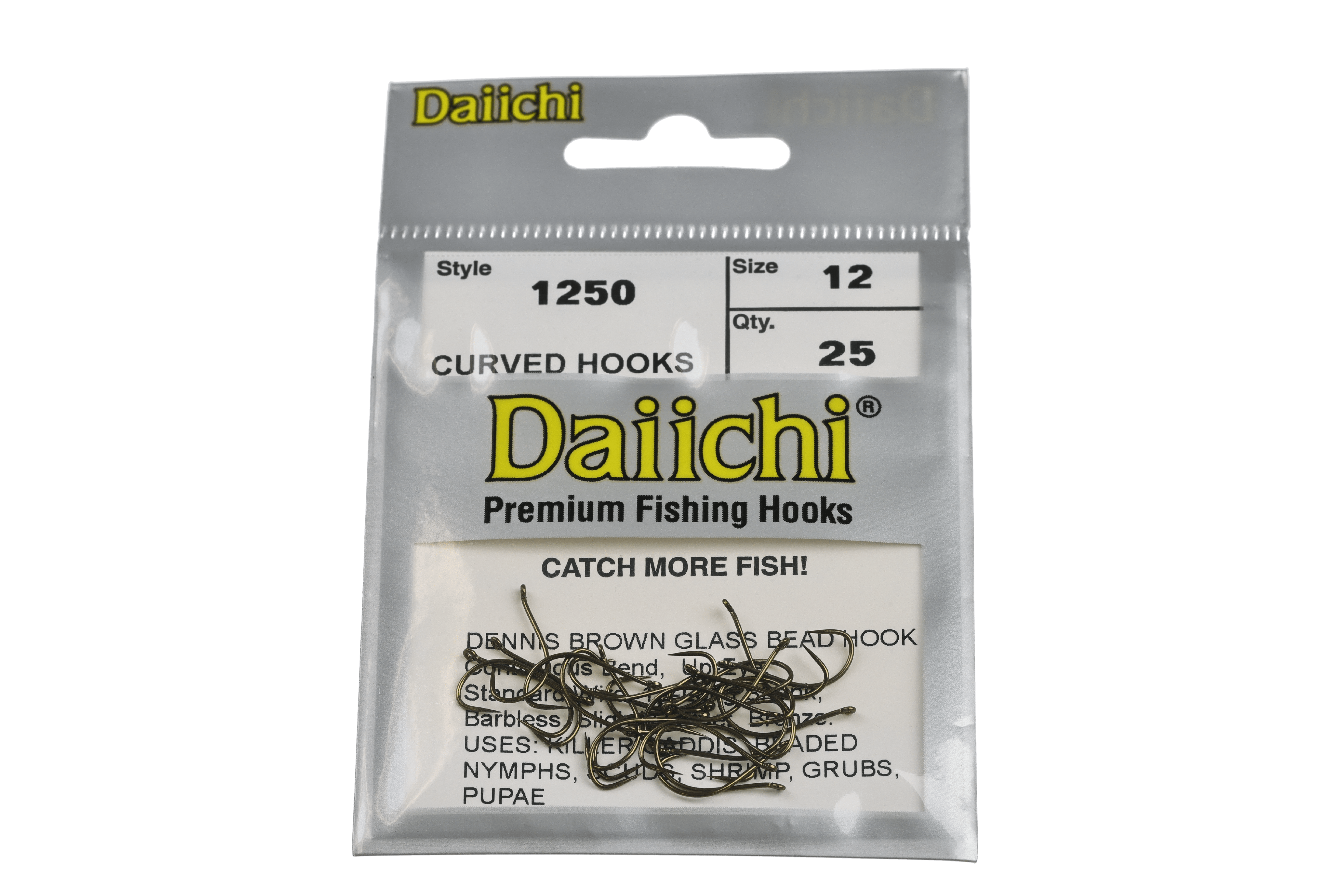Daiichi 1250 Dennis Glass Bead Hooks