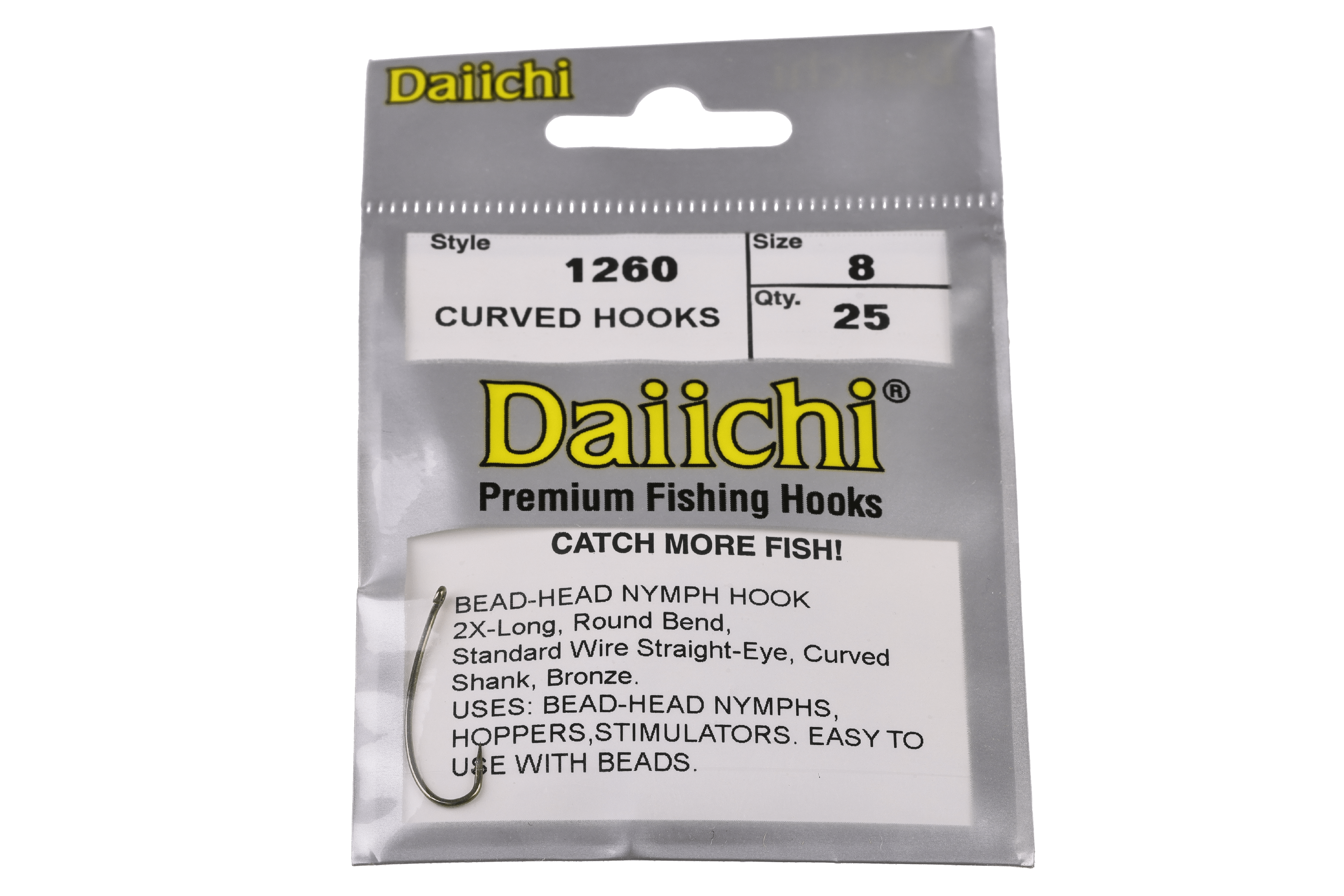 Daiichi 1260 Bead-Head Nymph Hooks