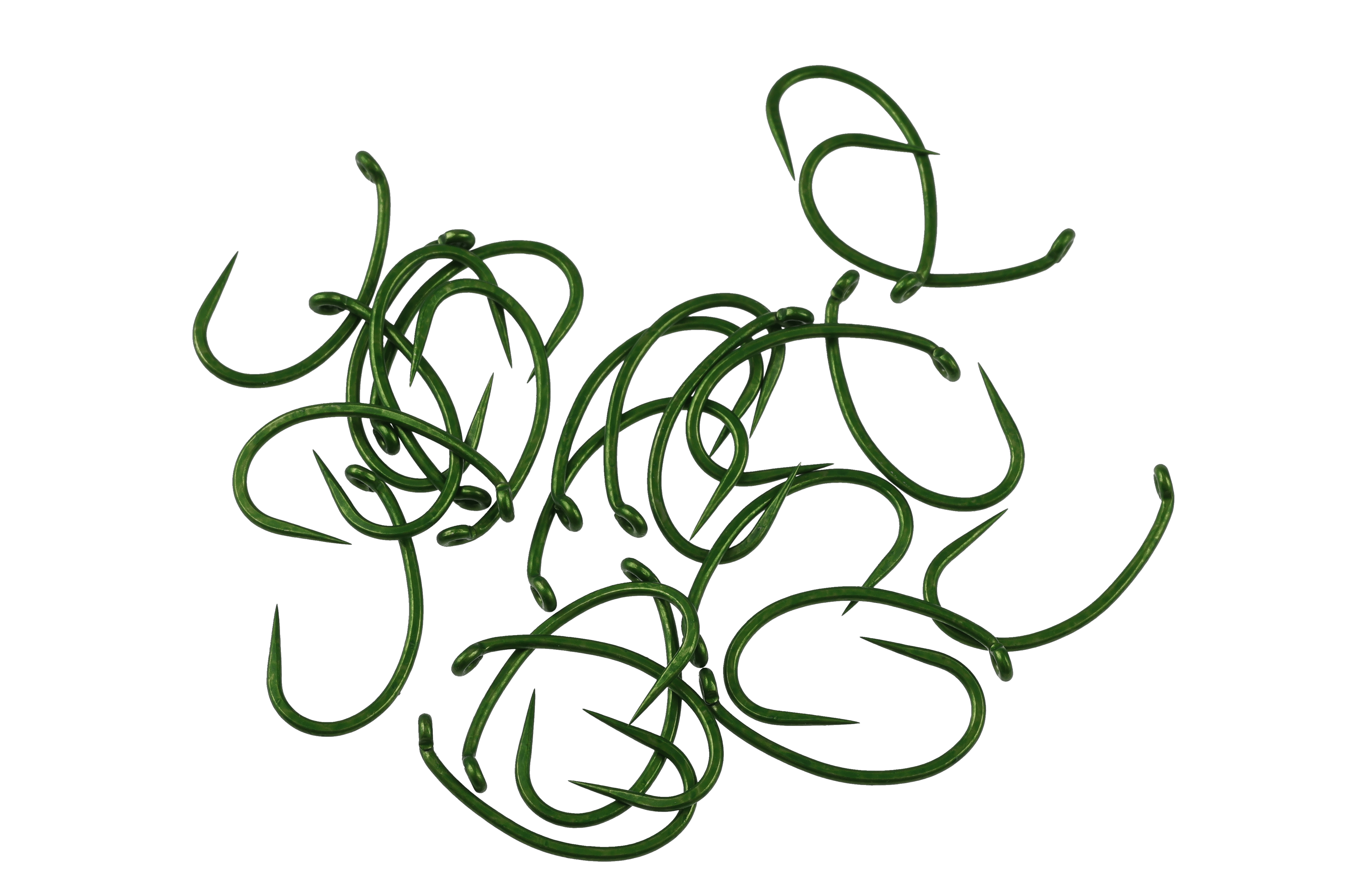 Daiichi 1924 Matte Green Hooks