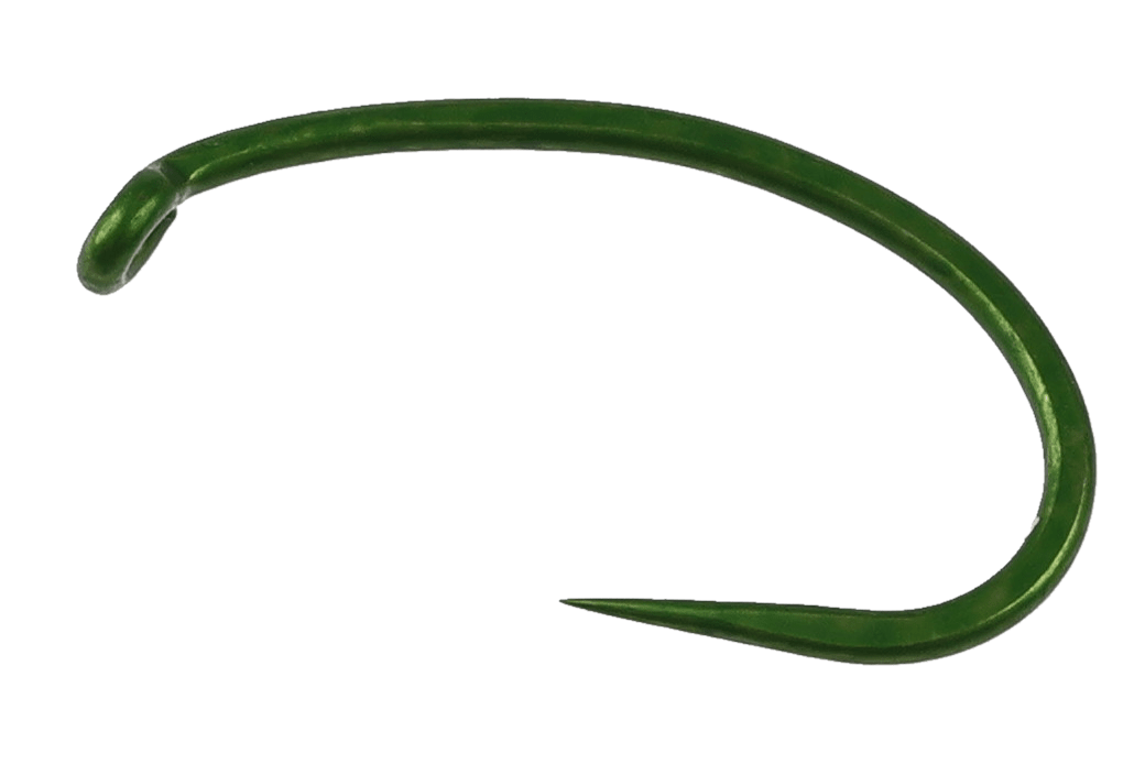 Daiichi 1924 Matte Green Hooks