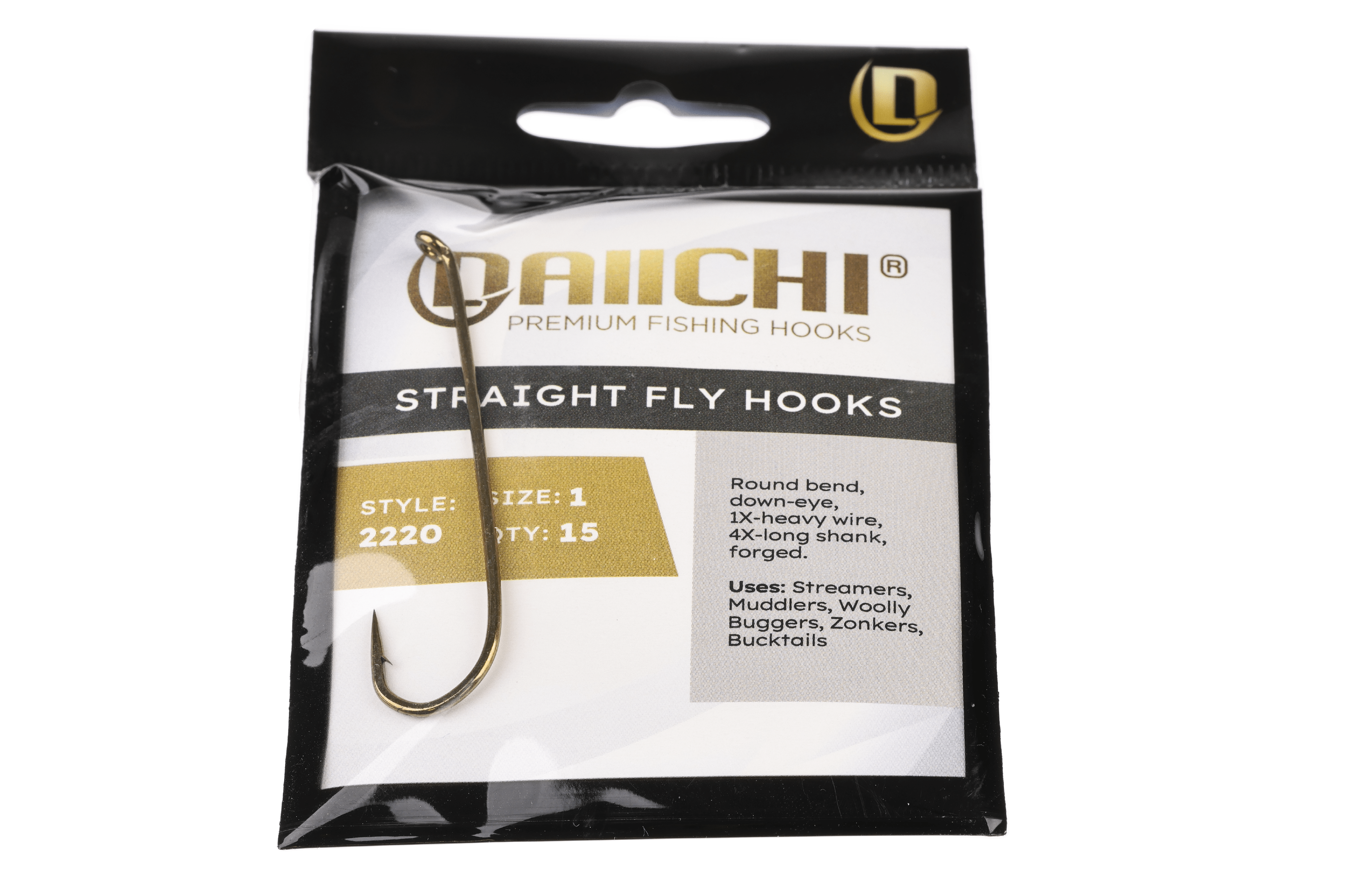 Daiichi 2220 4X-Long Streamer Hooks