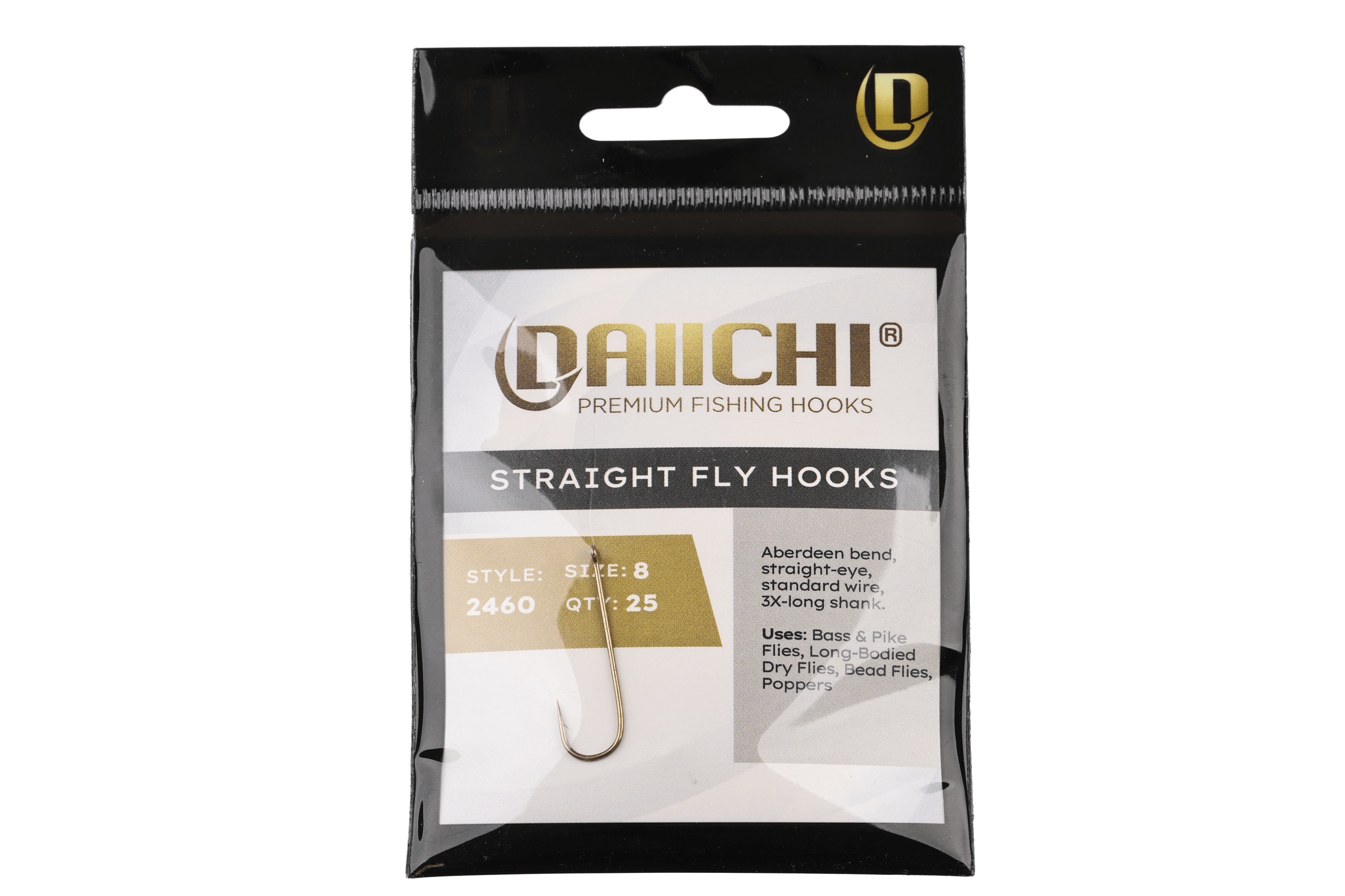 Daiichi 2460 Long-Shank Aberdeen Hooks
