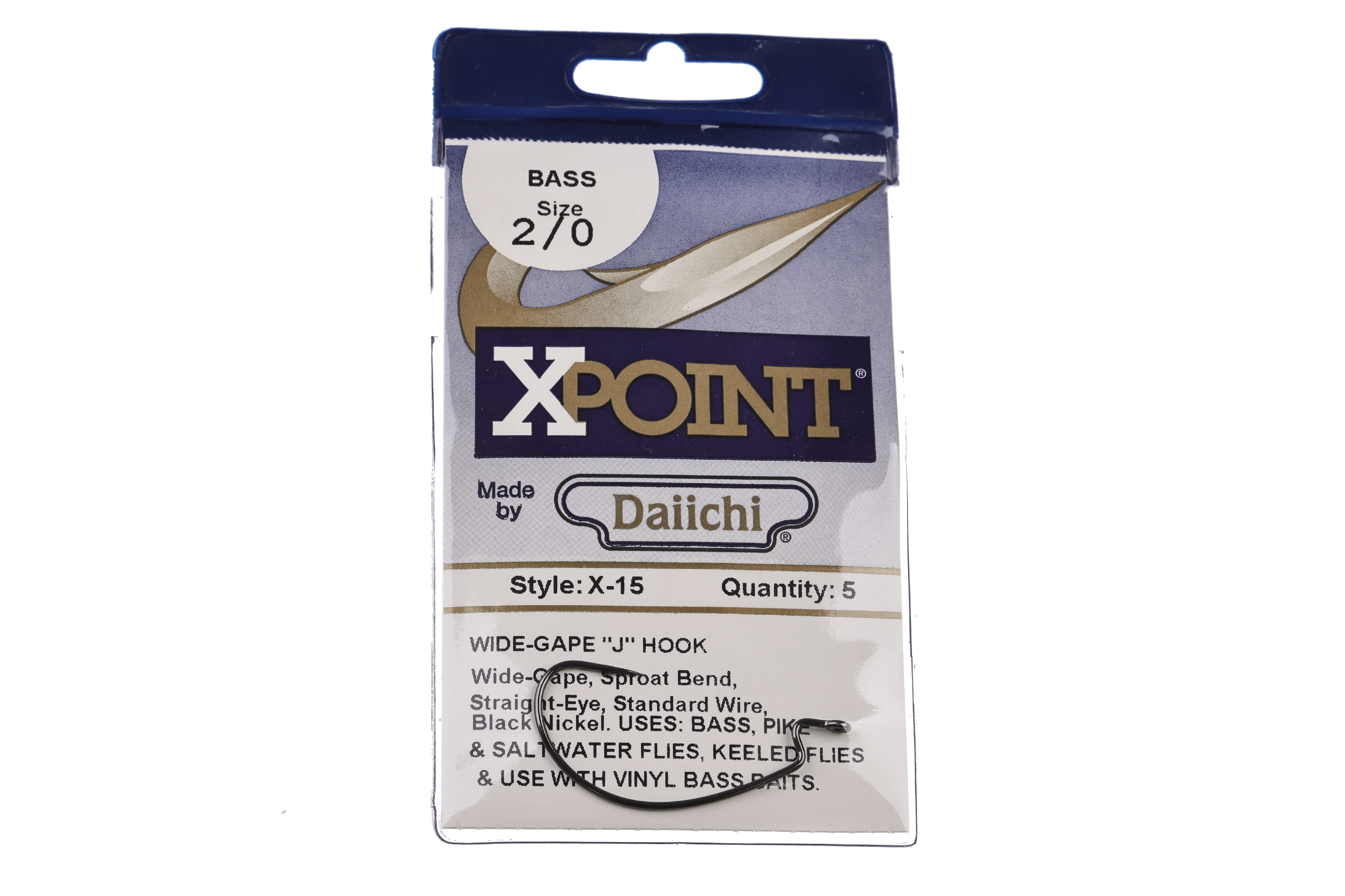 Daiichi X15 Wide Gape X-Point Hooks