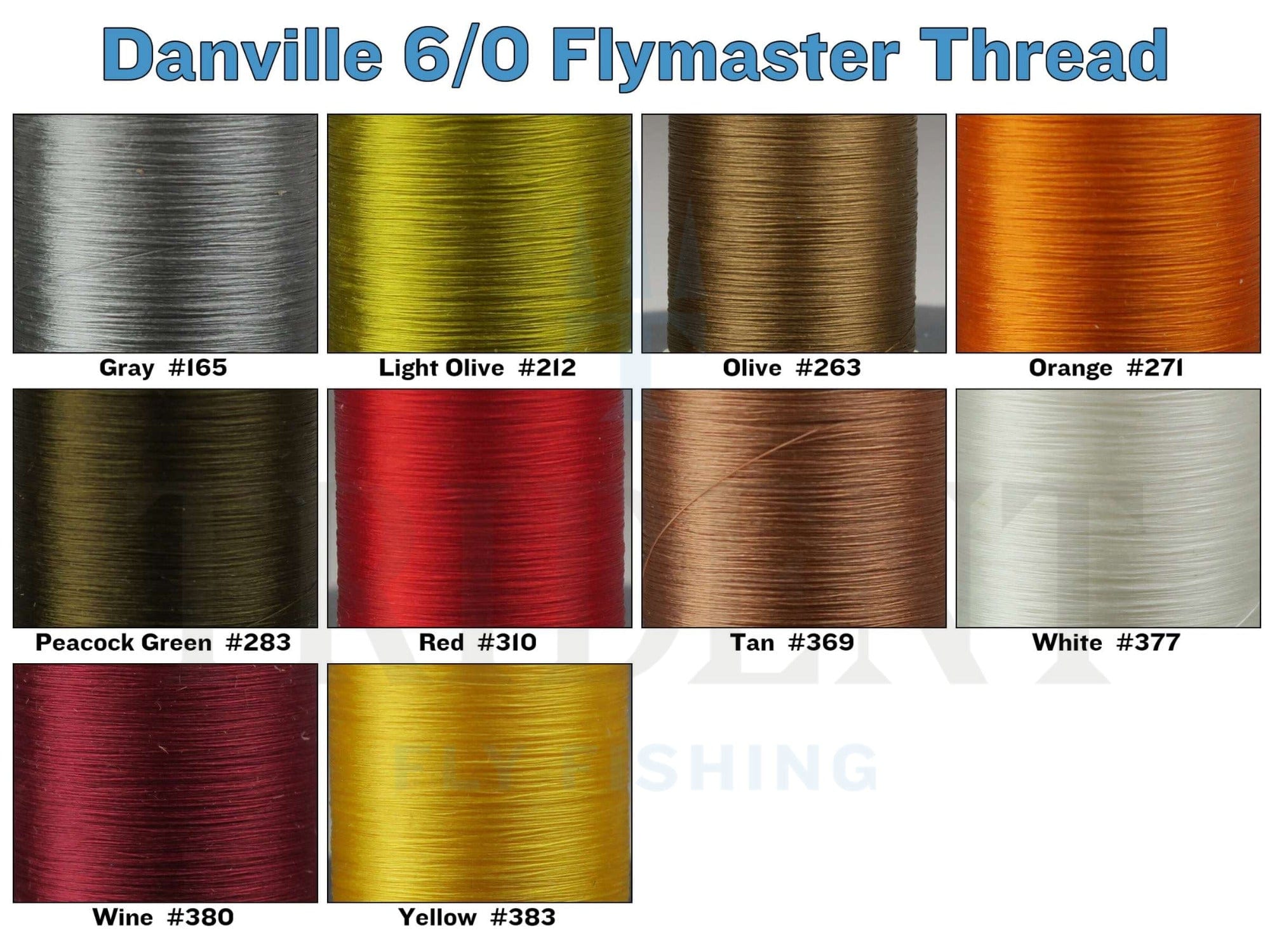 Danville 6/0 (70 Denier) Flymaster Thread | Trident Fly Fishing