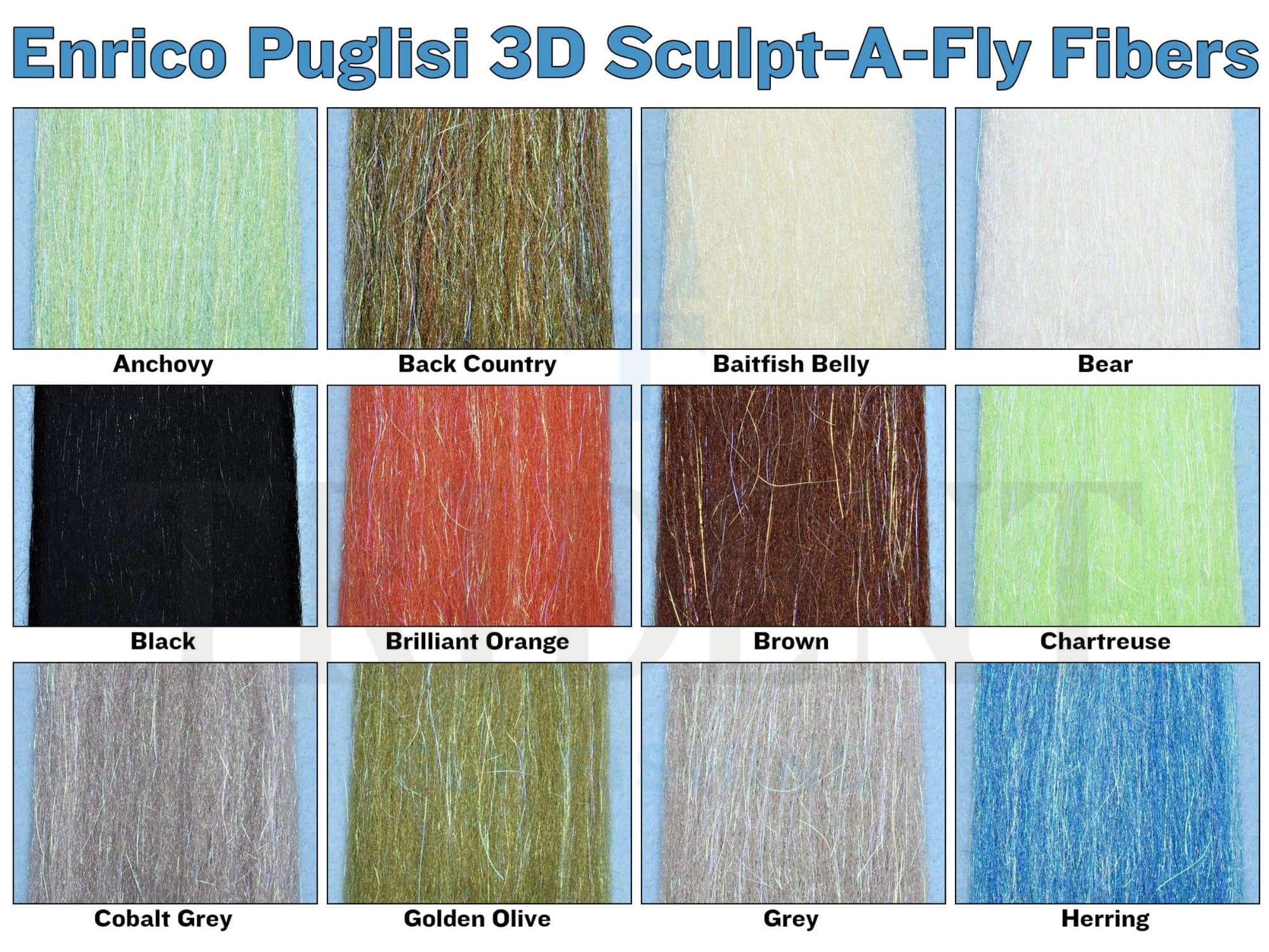 Enrico Puglisi 3D Sculpt-A-Fly Fibers