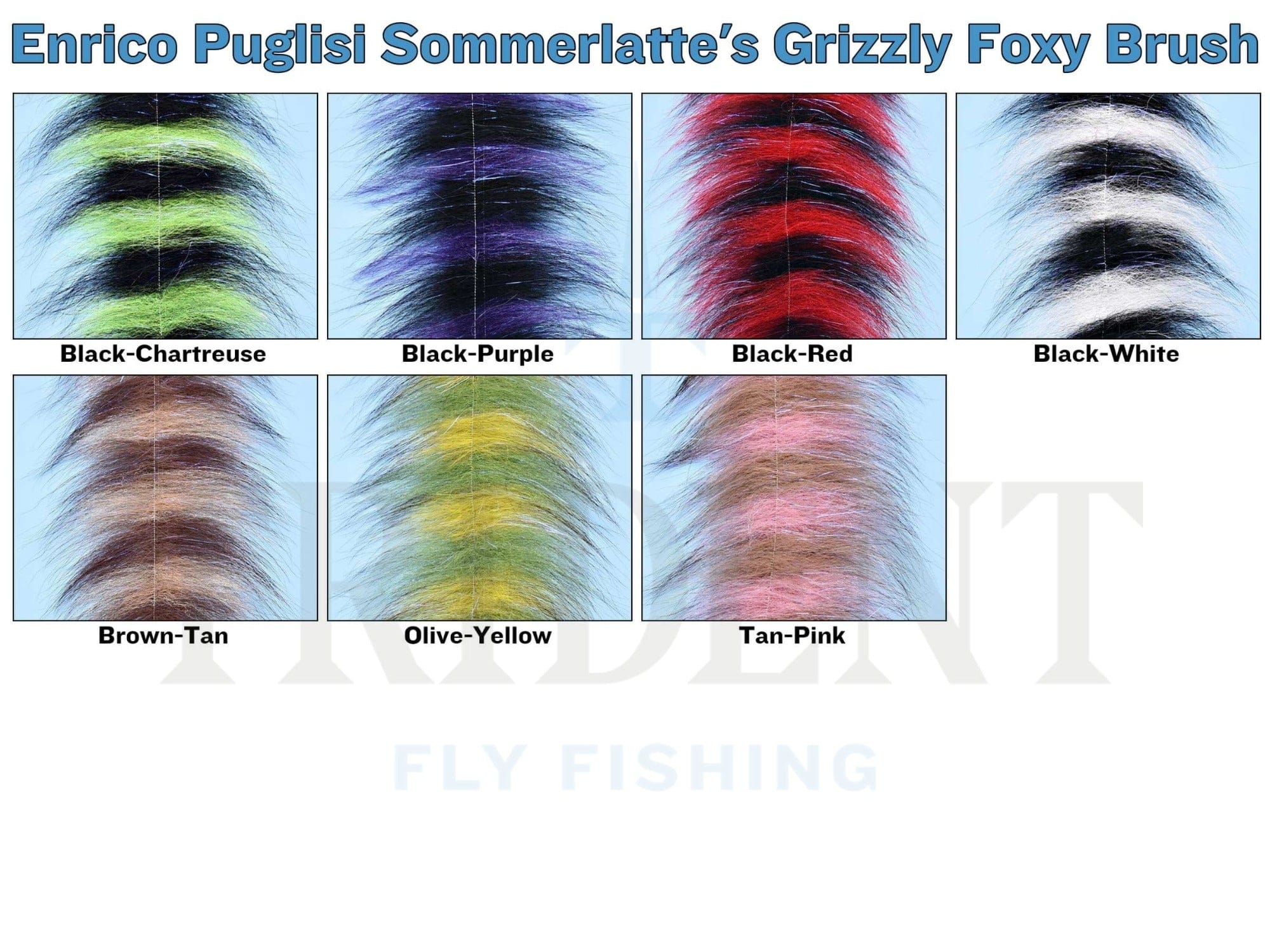 Enrico Puglisi Sommerlatte's Grizzly Foxy Brush