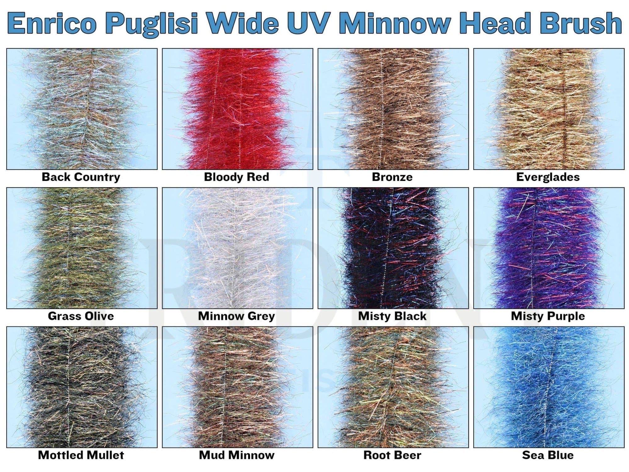 Enrico Puglisi Wide UV Minnow Head Brush