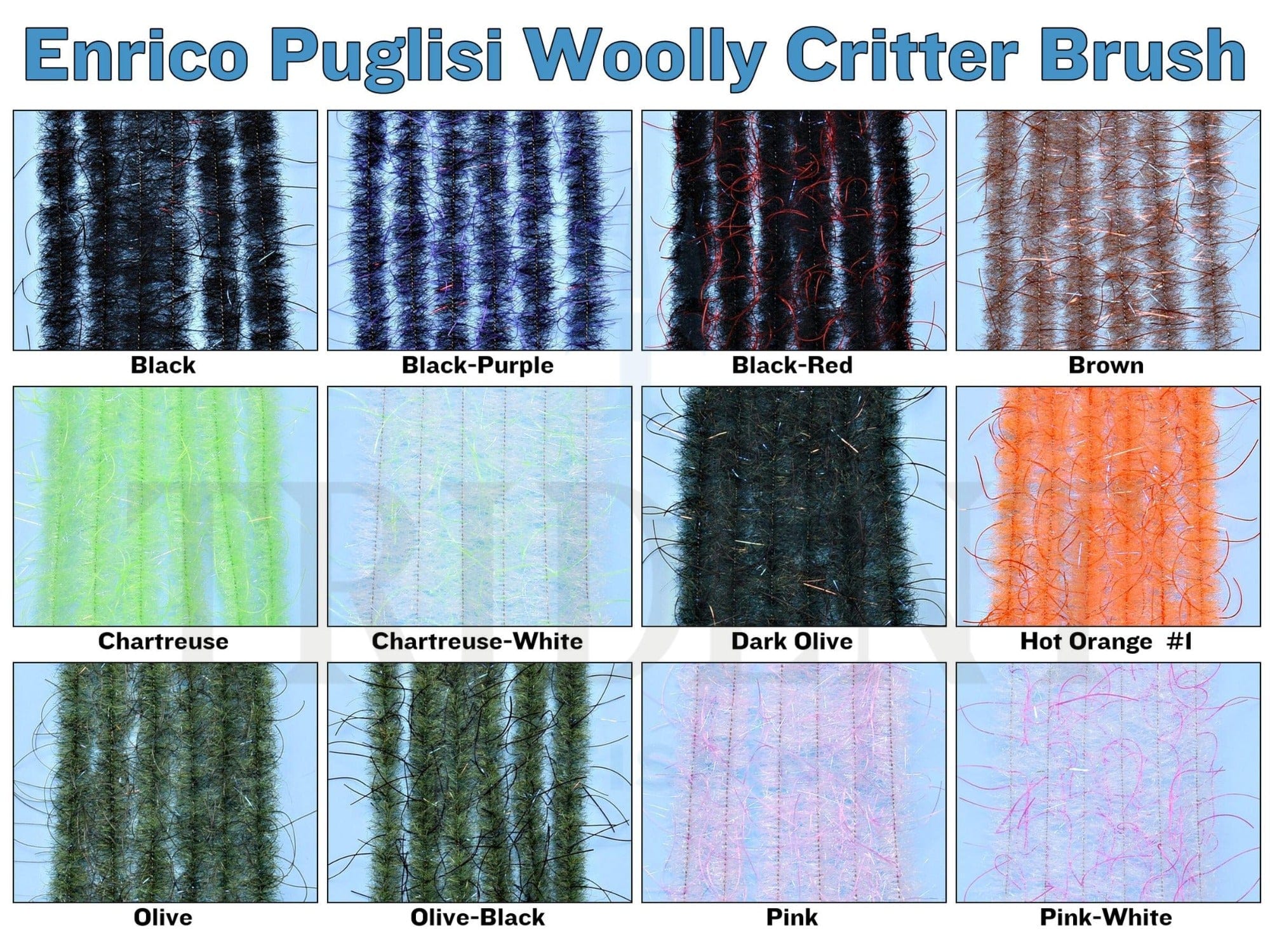 Enrico Puglisi Woolly Critter Brush