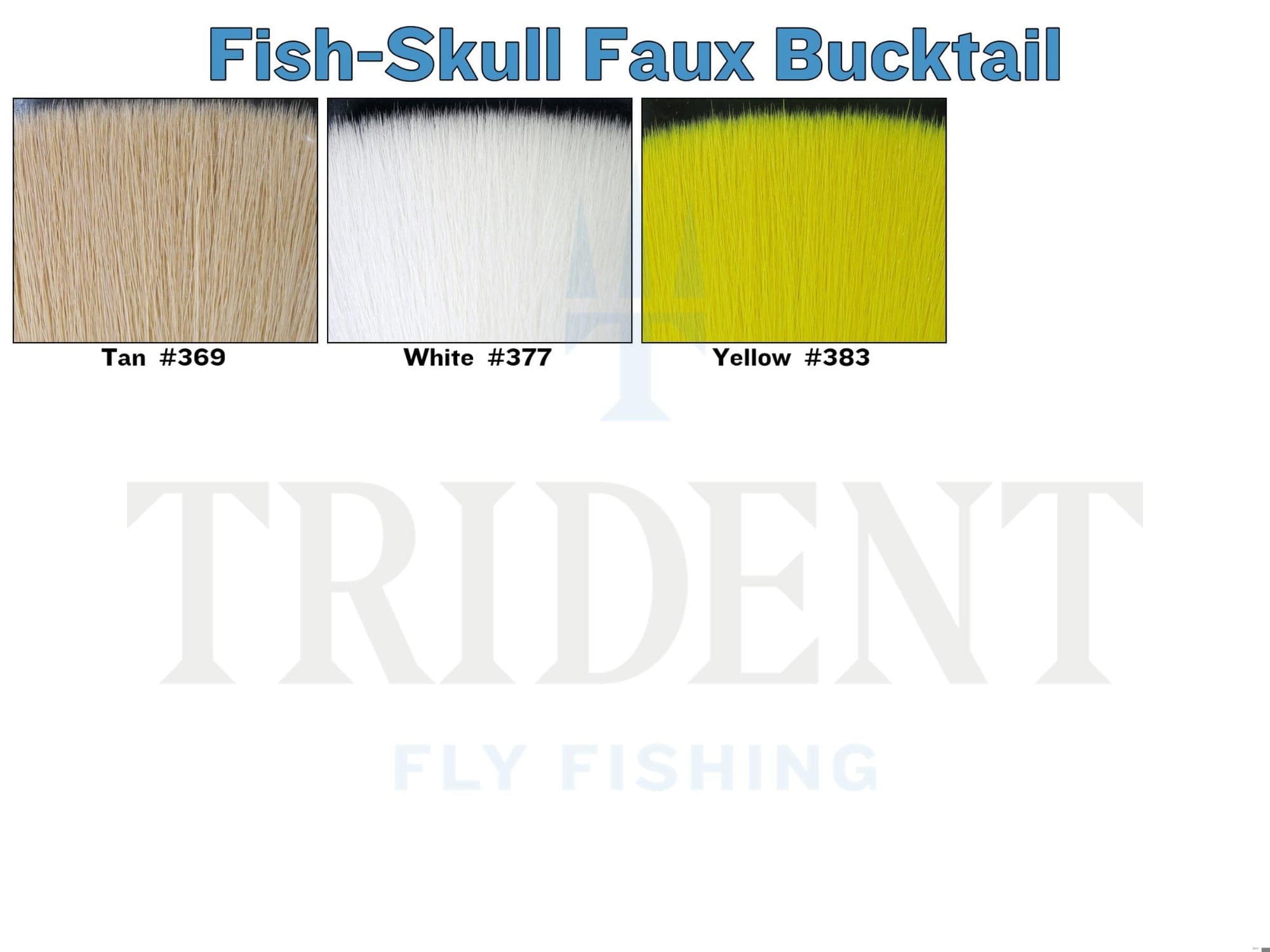 Fish-Skull Faux Bucktail
