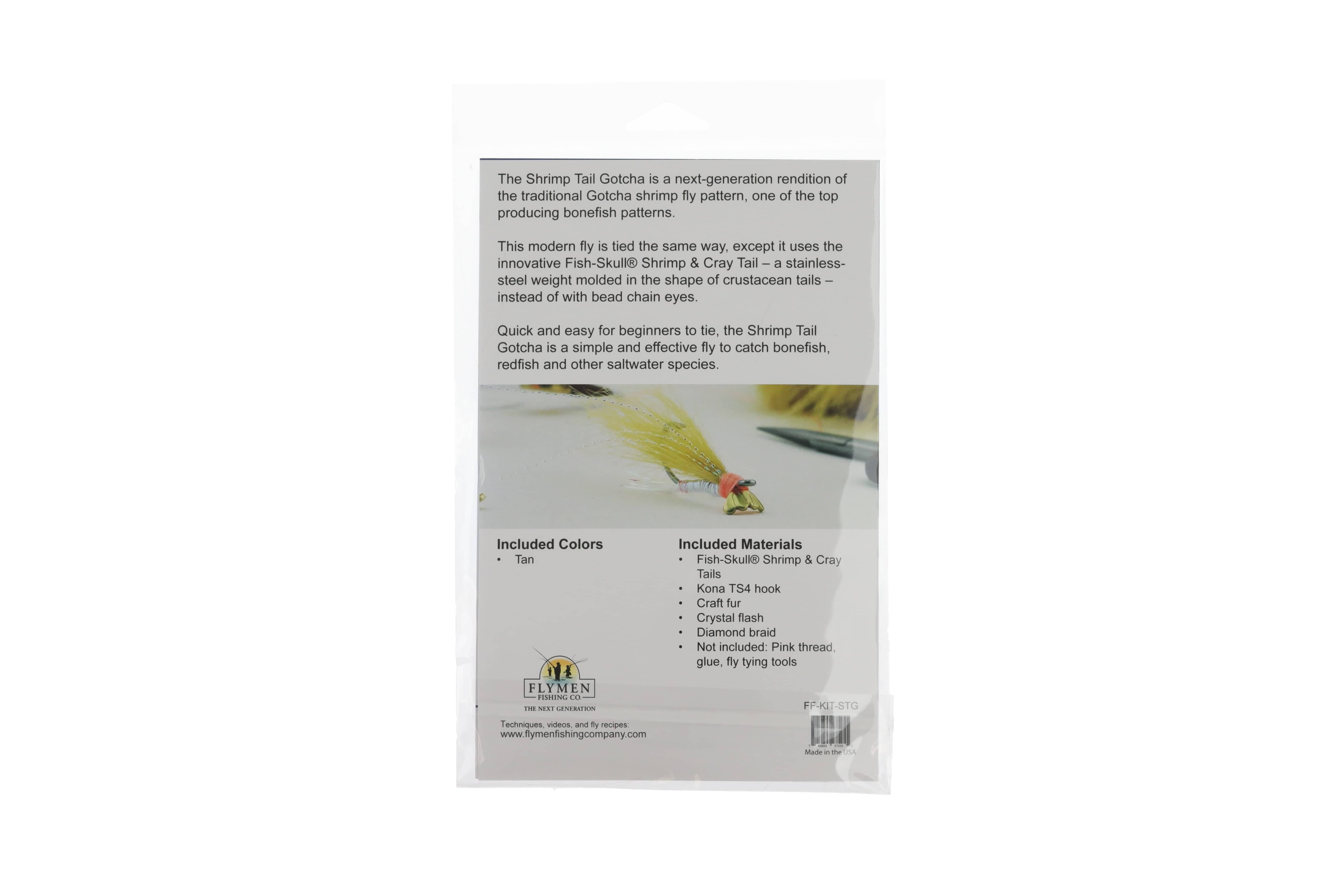 Flymen Shrimp Tail Gotcha Fly Tying Kit