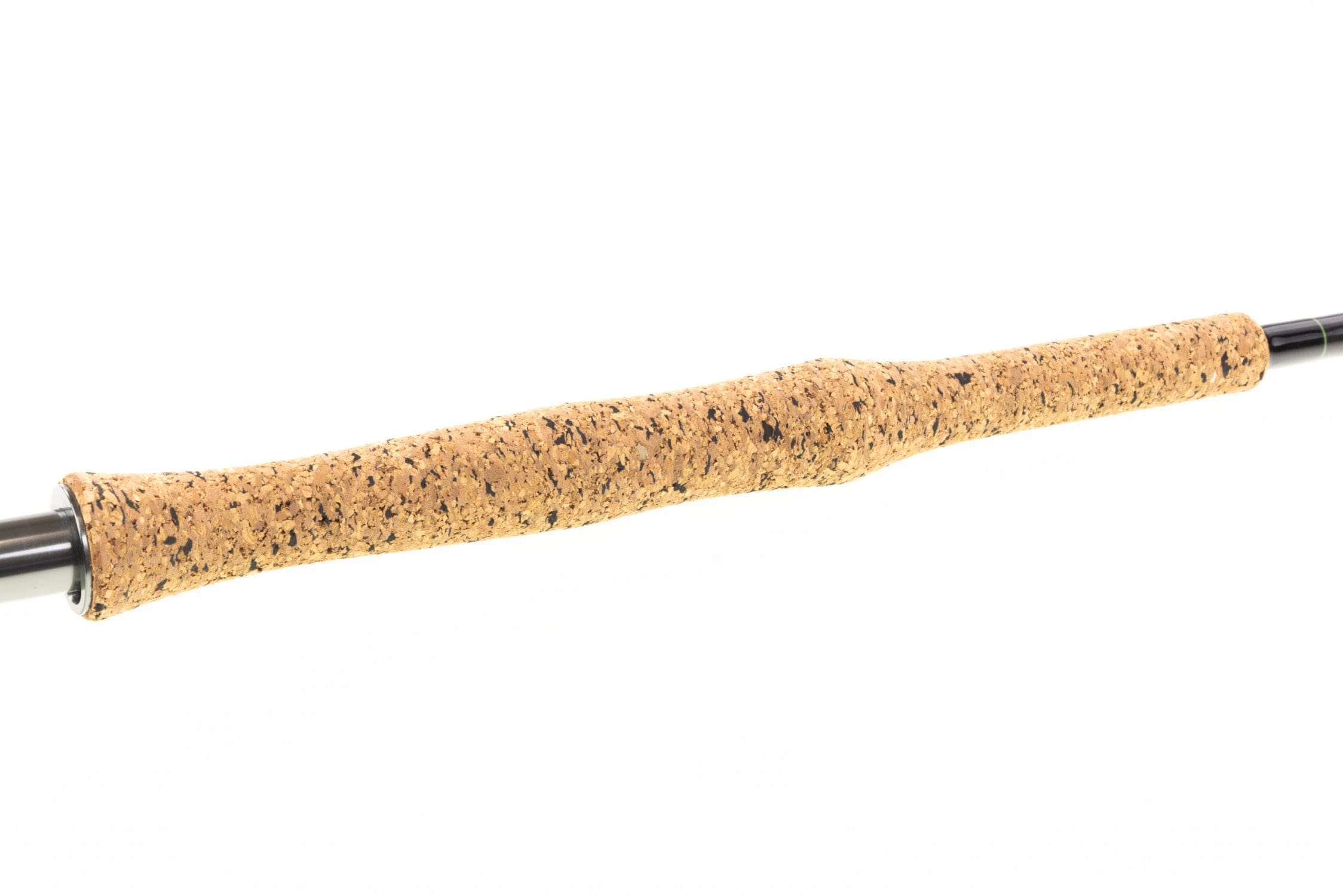 G. Loomis IMX-Pro musky fly rod tapered speckled cork handle with black blank and silver reel seat