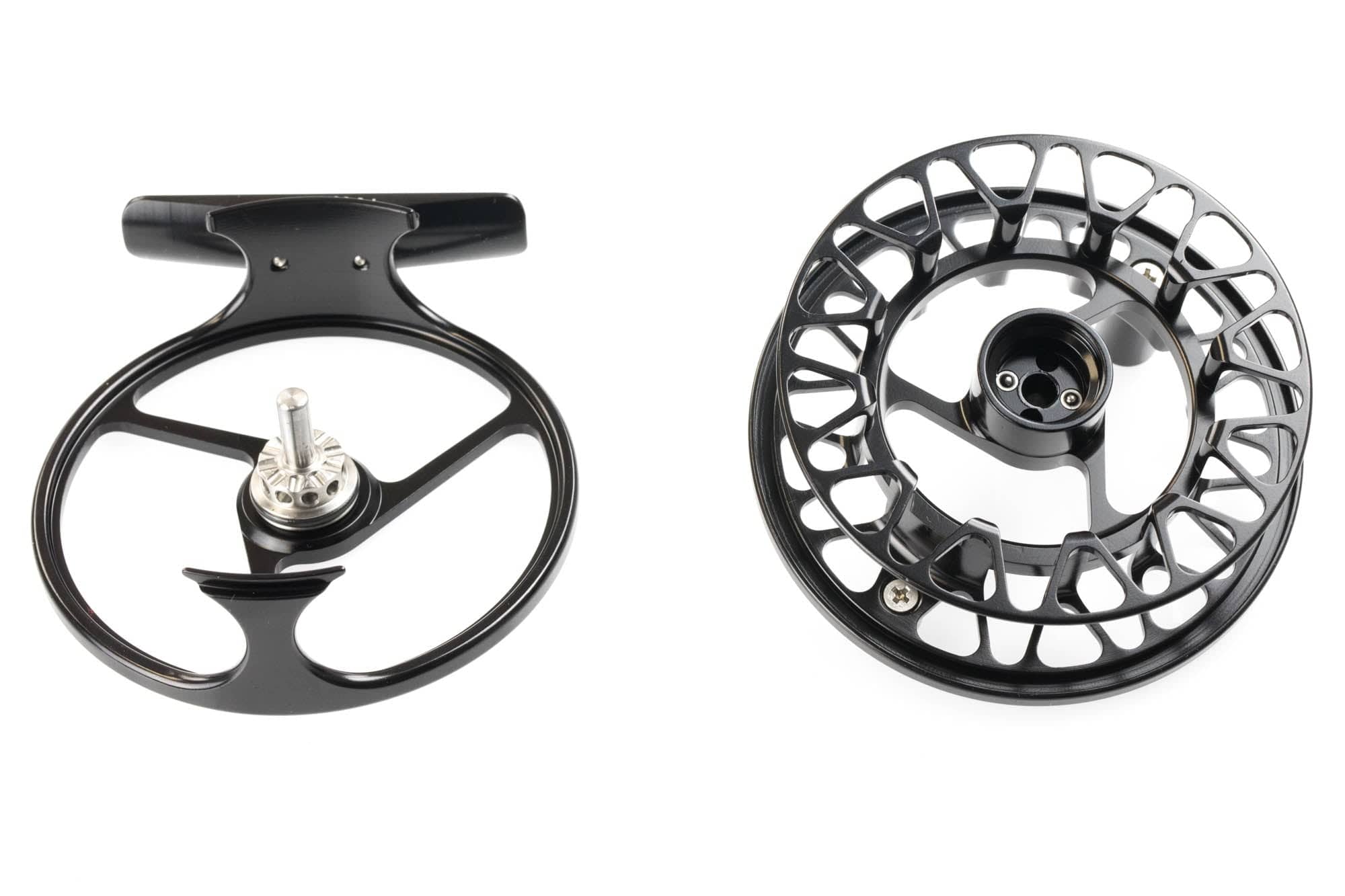 bi metel fly fishing reel Galvan Brookie Fly Reel 4-5 Black