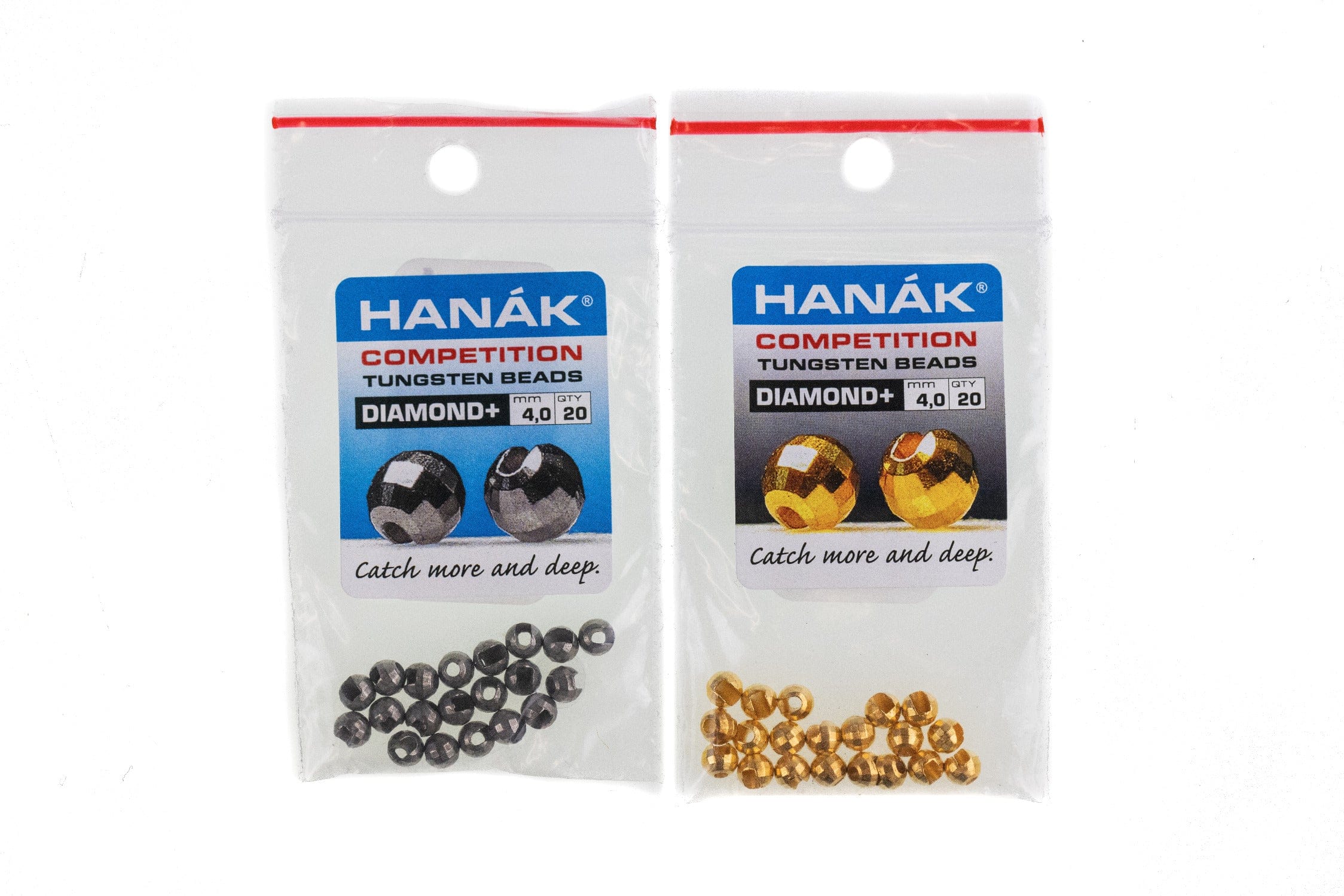 Hanak Competition Diamond+ Slotted Tungsten Beads