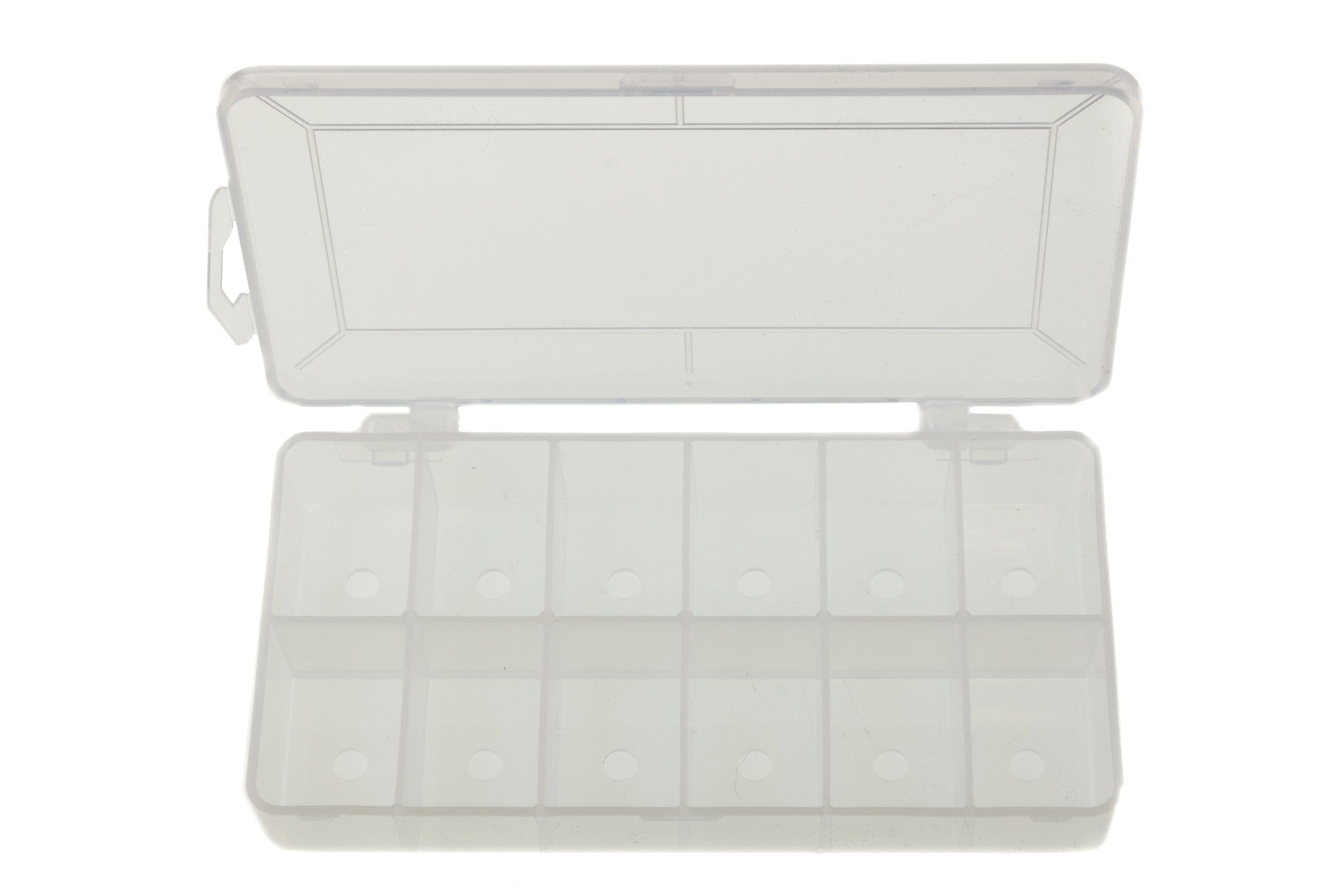 Hareline 12 Compartment Drilled Dubbing Box