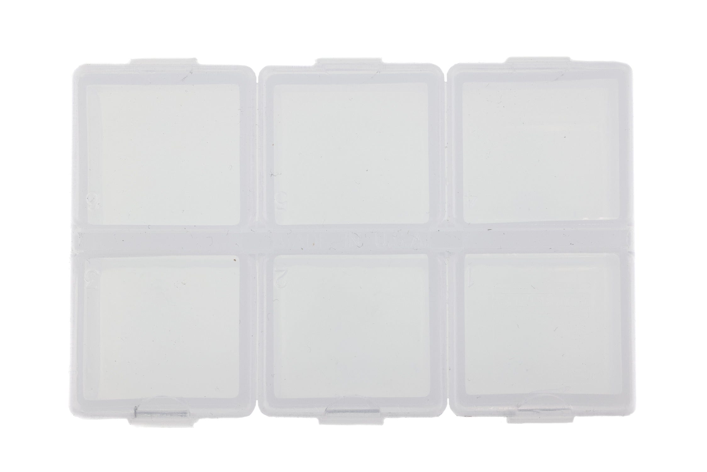 Hareline Flip Cap Box - 6 Compartments