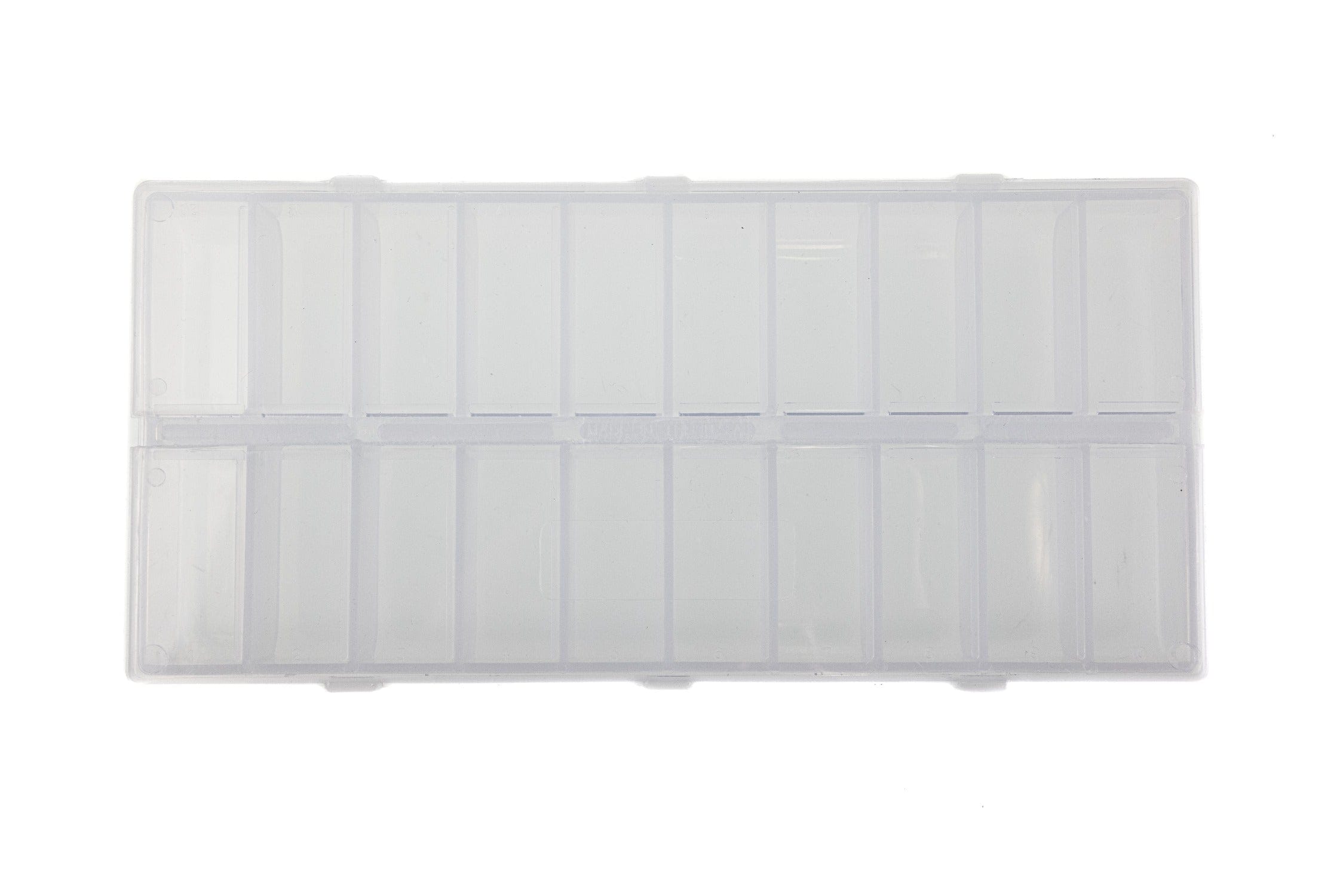 Hareline Ribbed Compartment Hook Box - 20 Compartment