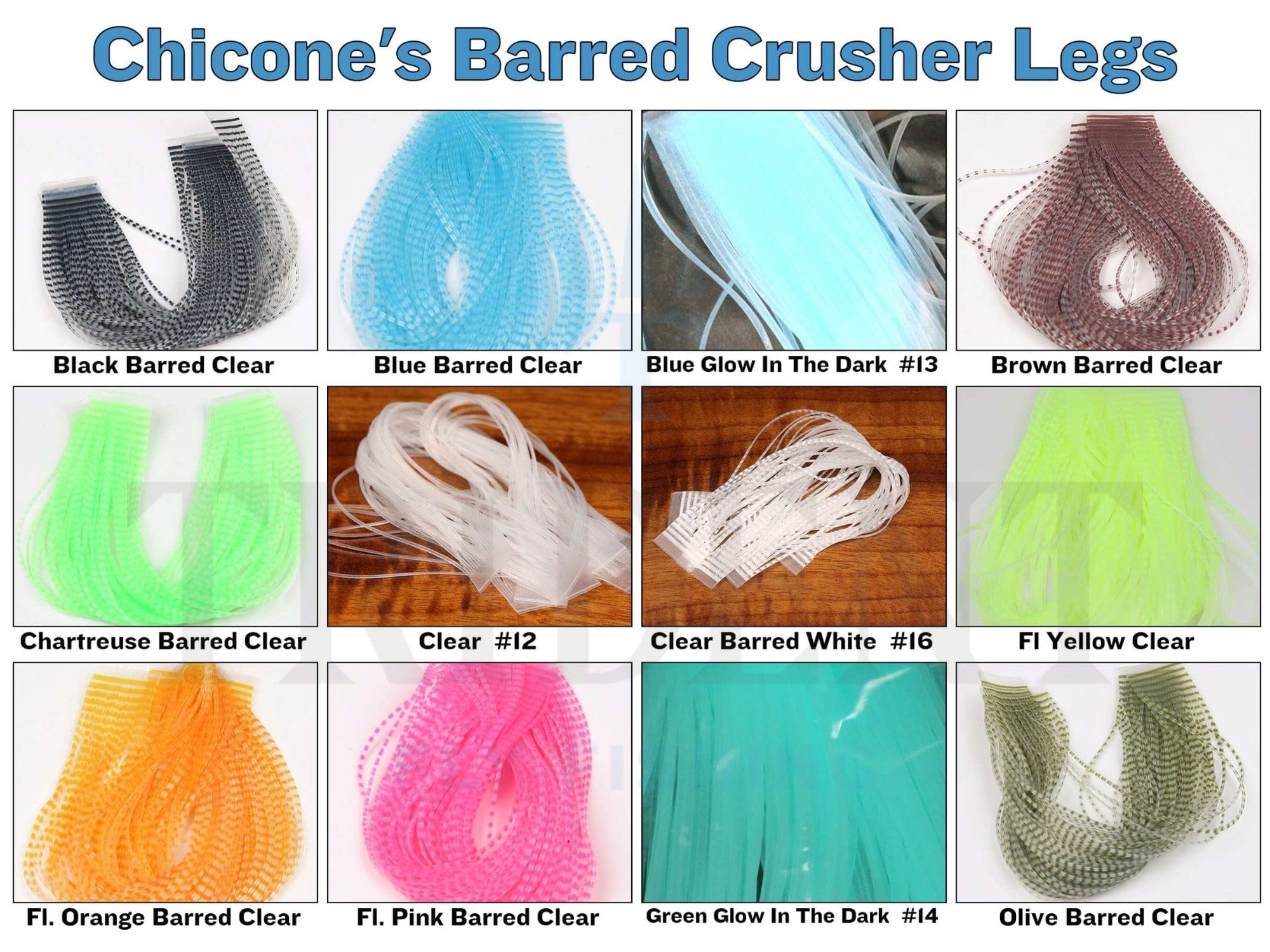 Chicone's Barred Crusher Legs