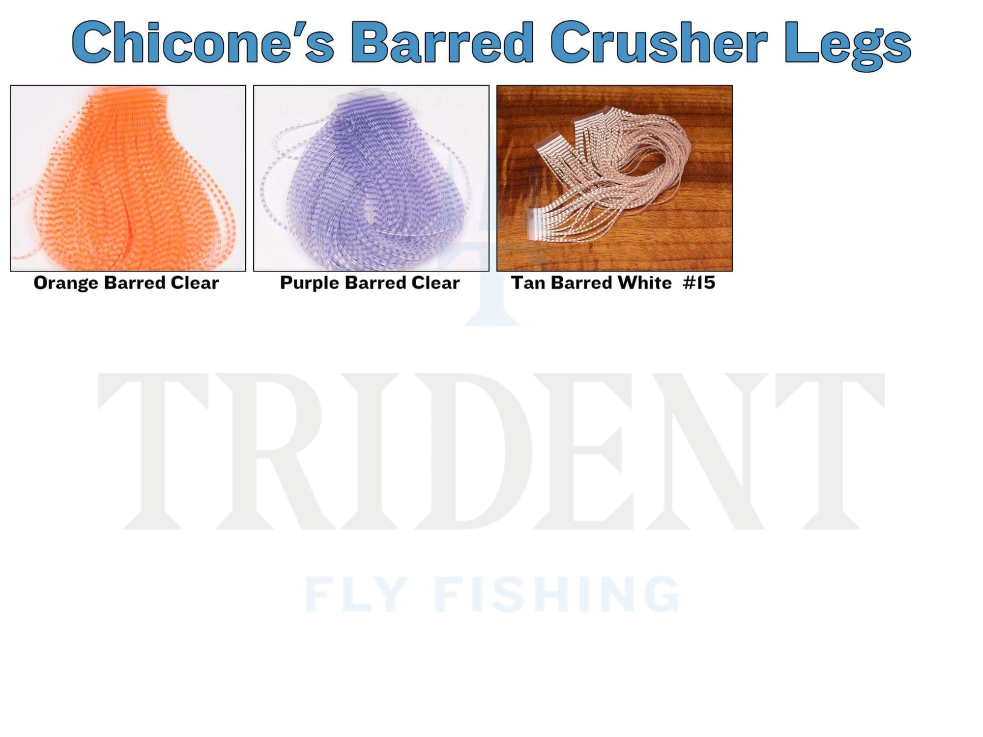 Chicone's Barred Crusher Legs