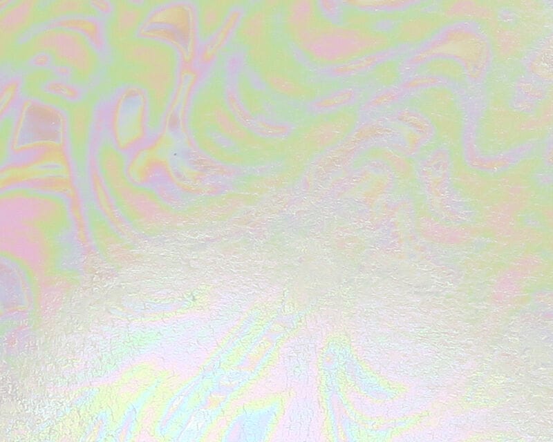 Chocklett's Loco iridescent foam sheet with swirled pastel pink, green and blue sheen for fly tying