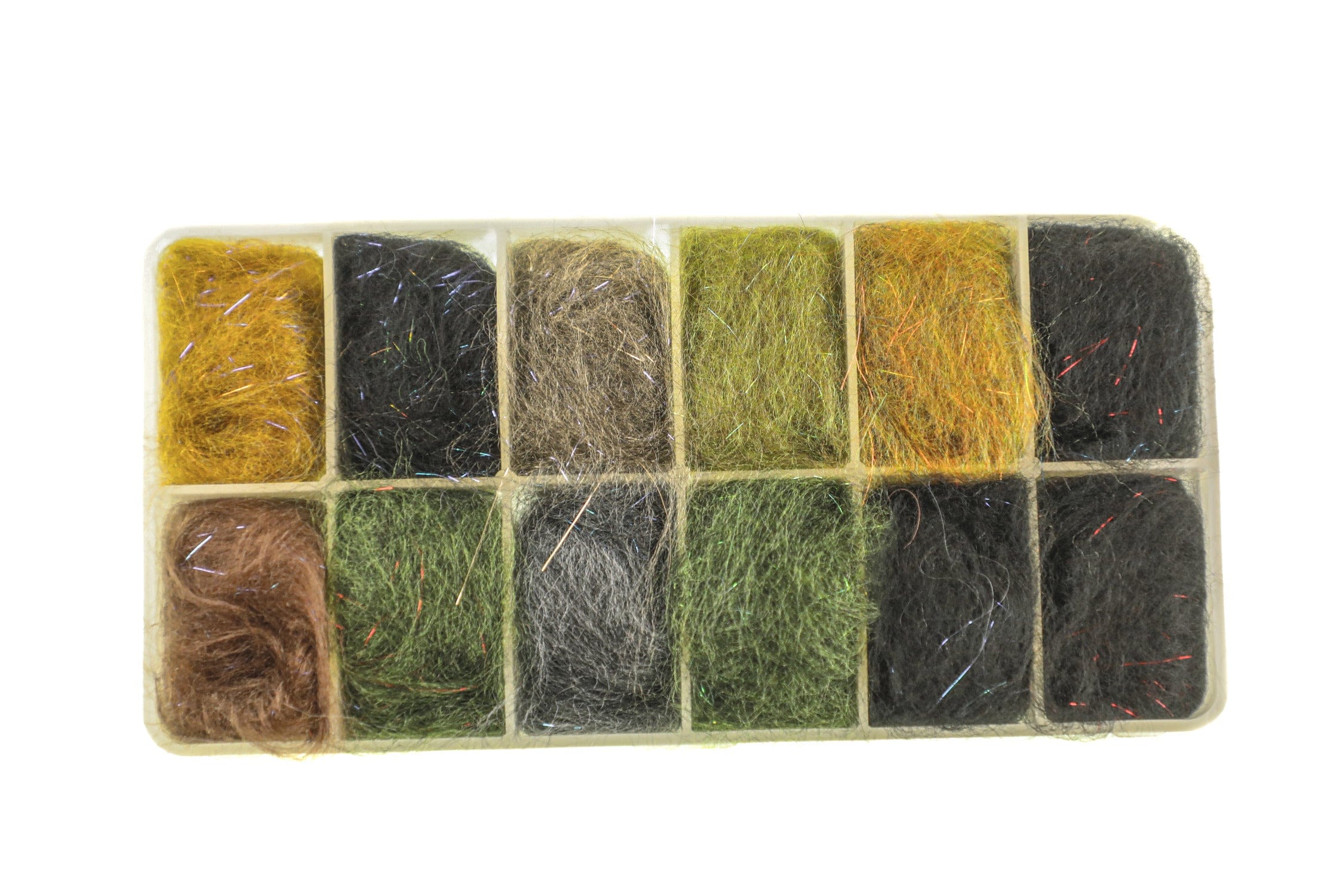 Fly Fish Food's Bruiser Blend Dark - Multi Color Assortment w/ Dispenser