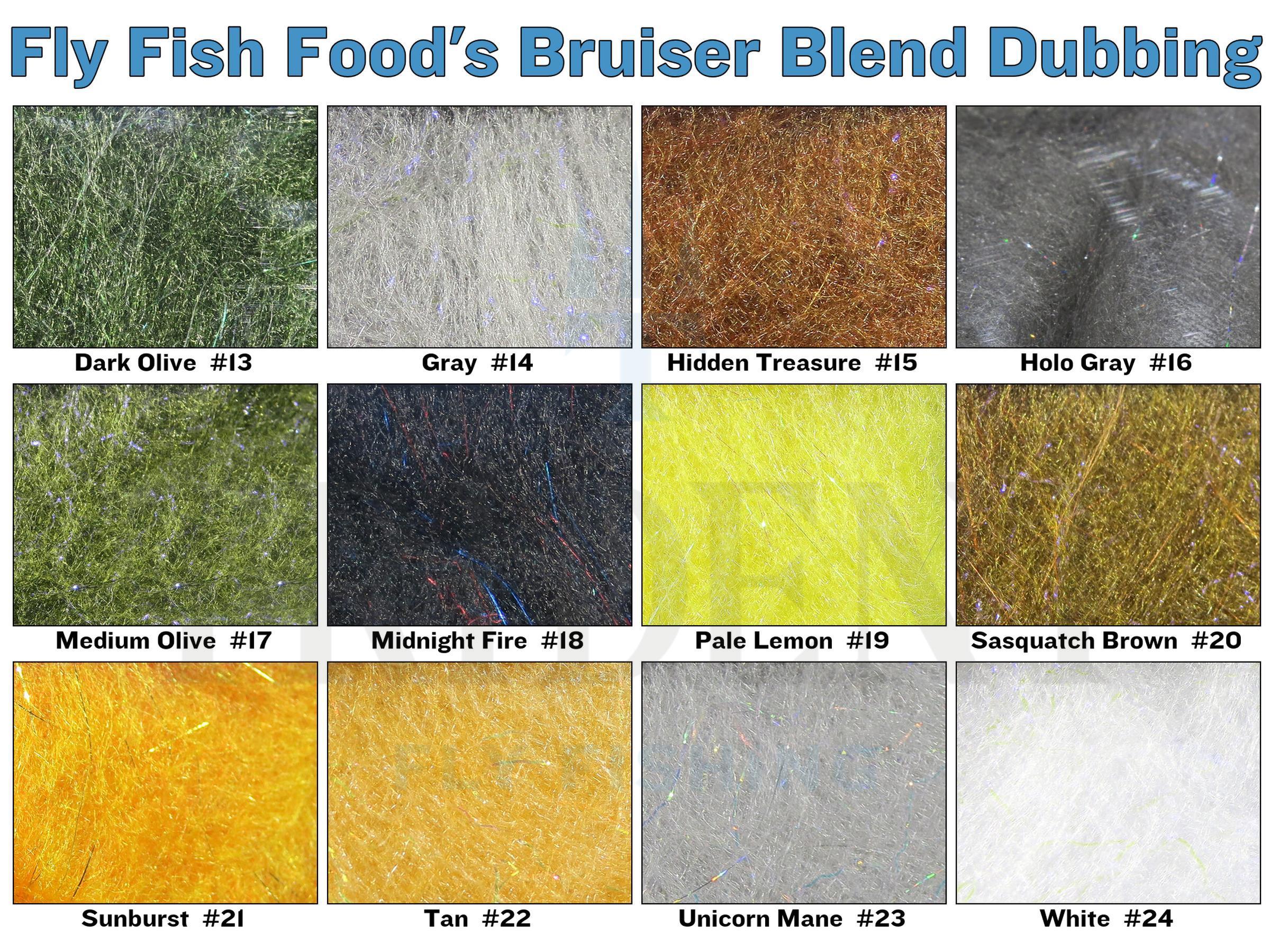 Fly Fish Food's Bruiser Blend Dubbing