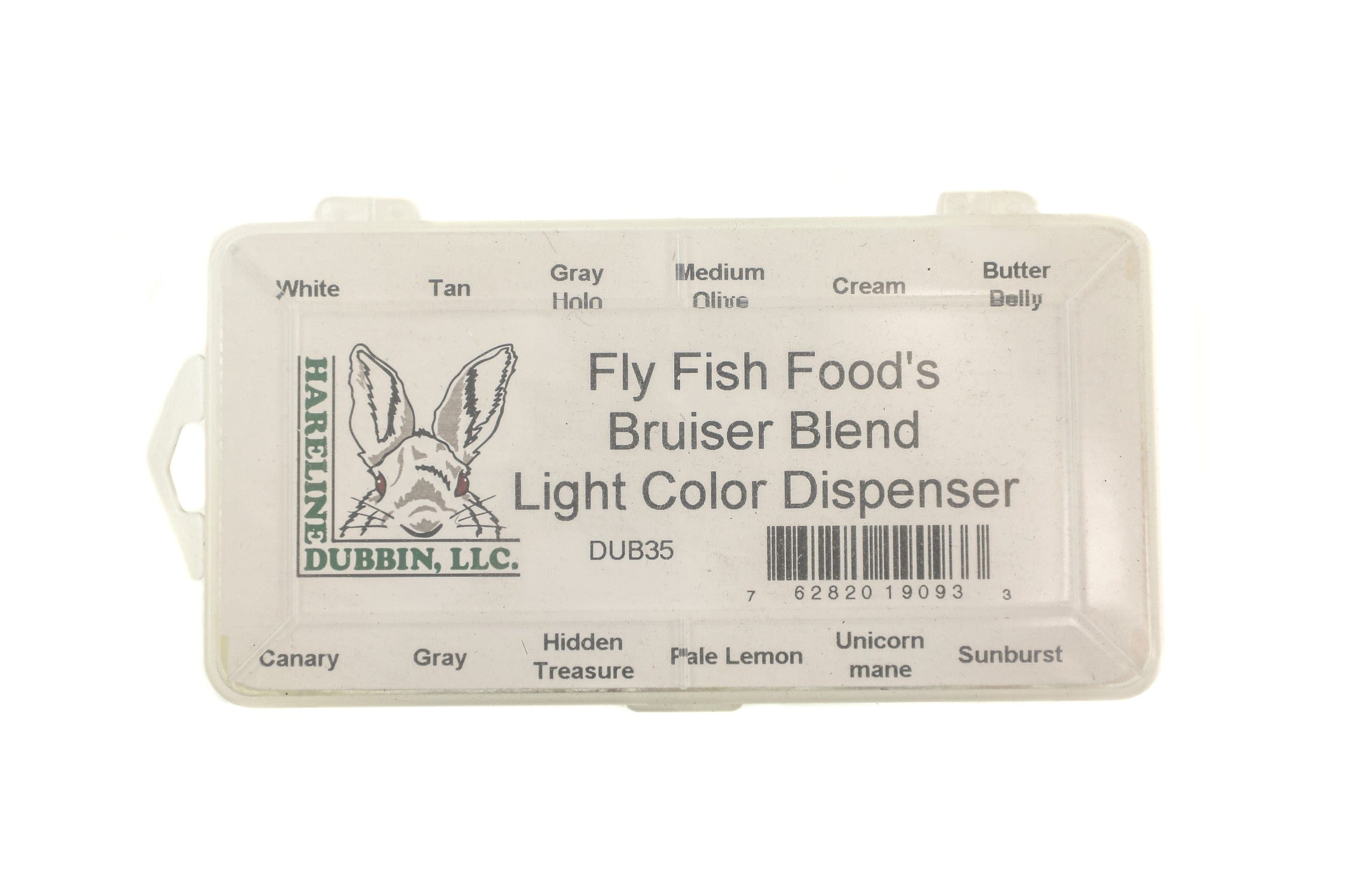Fly Fish Food's Bruiser Blend Light - Multi Color Assortment w/ Dispenser