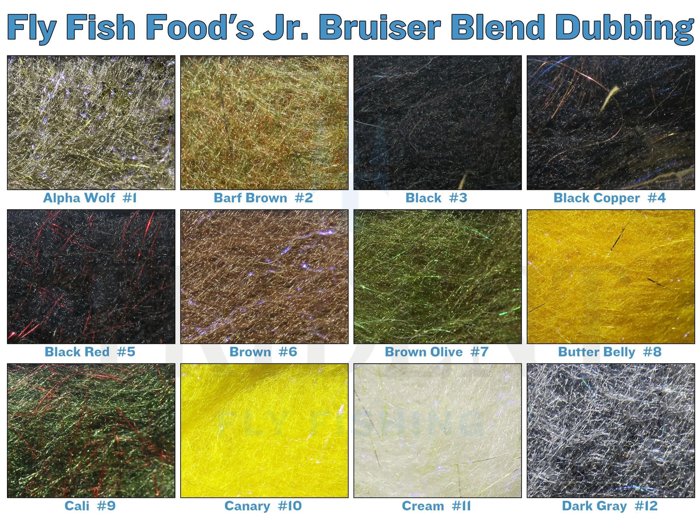 Fly Fish Food's Jr. Bruiser Blend Dubbing