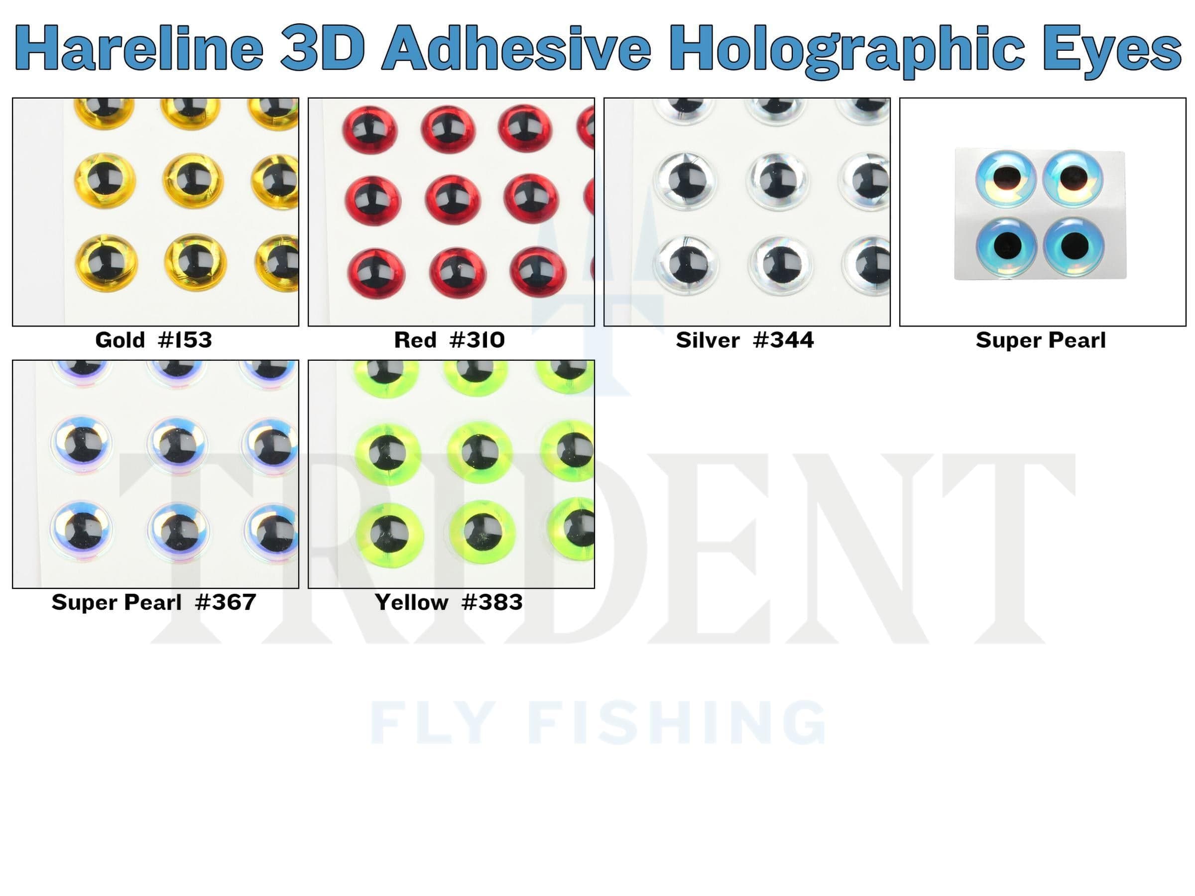 Hareline 3D Adhesive Holographic Eyes