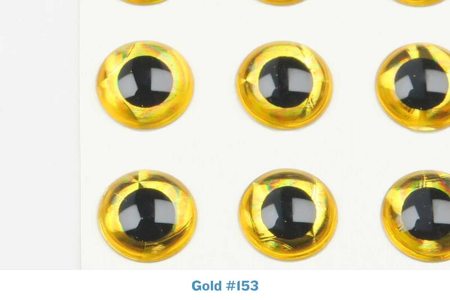 Hareline 3D Adhesive Holographic Eyes