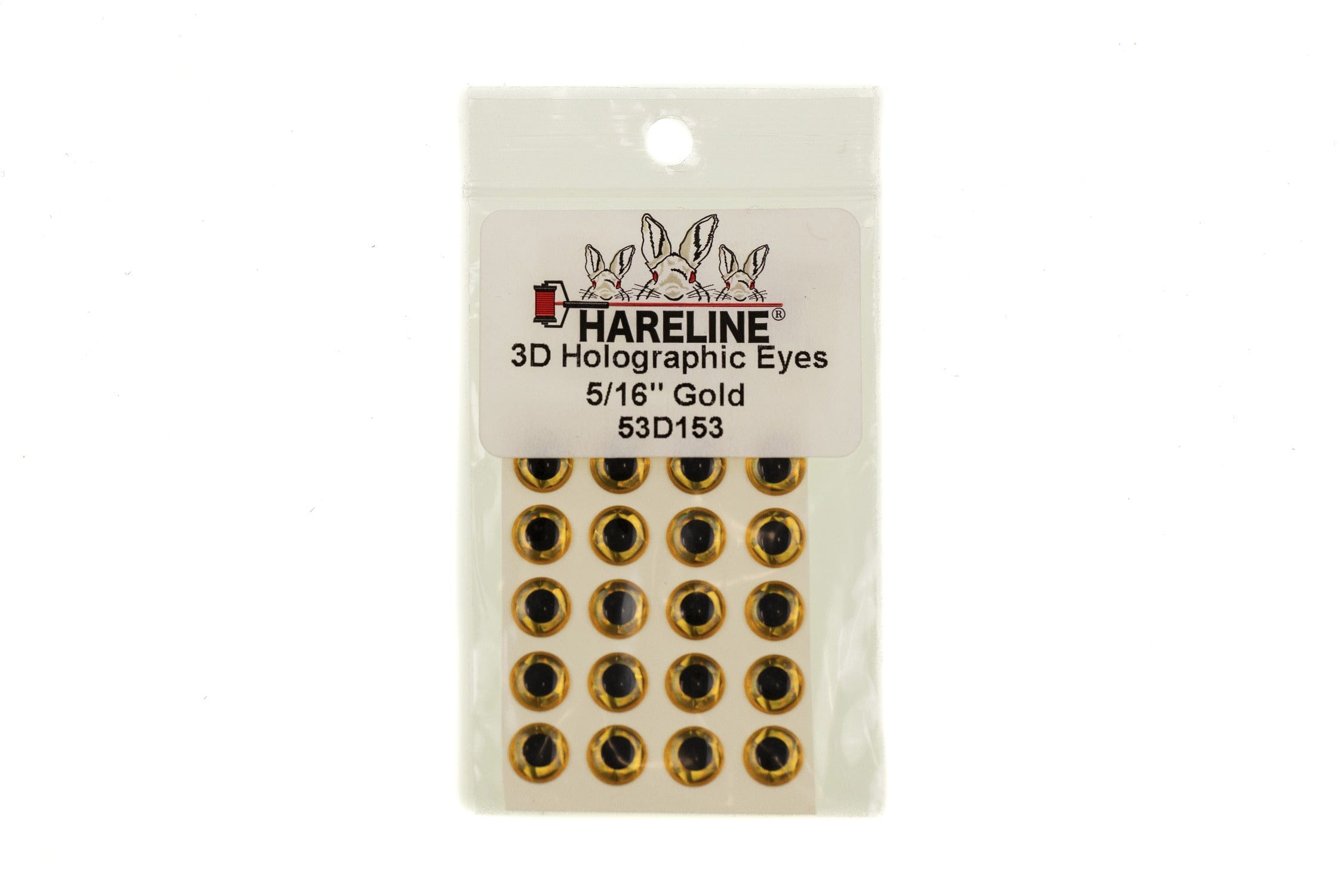 Hareline 3D Adhesive Holographic Eyes
