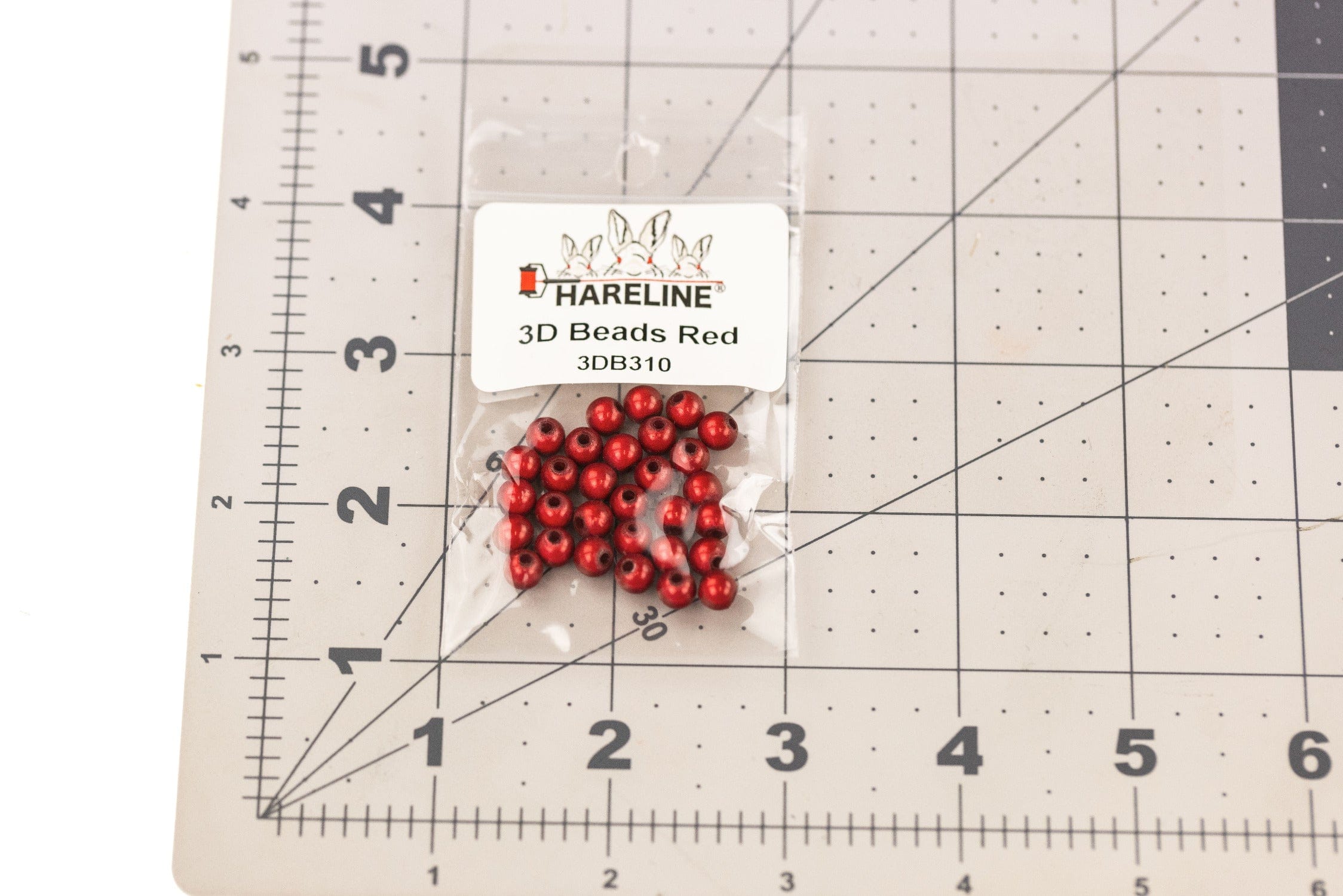 Hareline 3D Beads