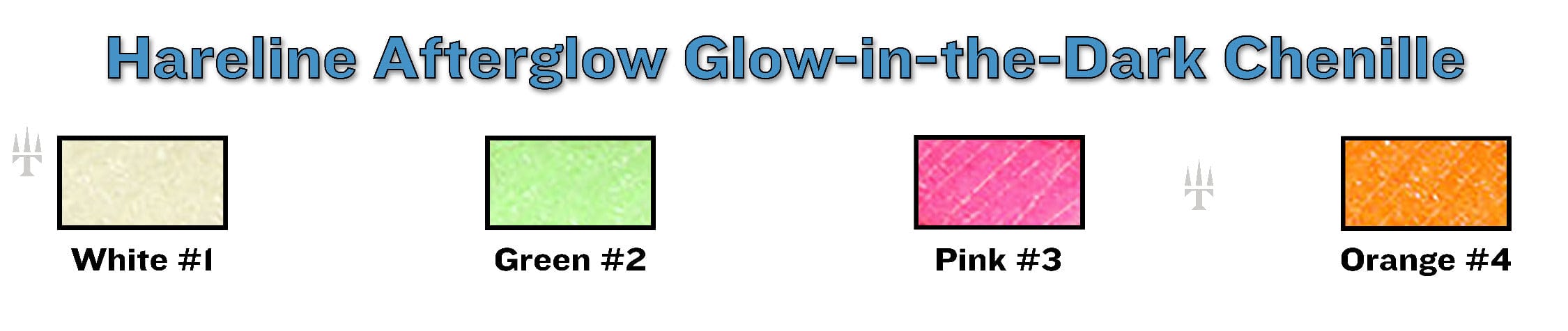 Hareline Afterglow Glow-in-the-Dark Chenille