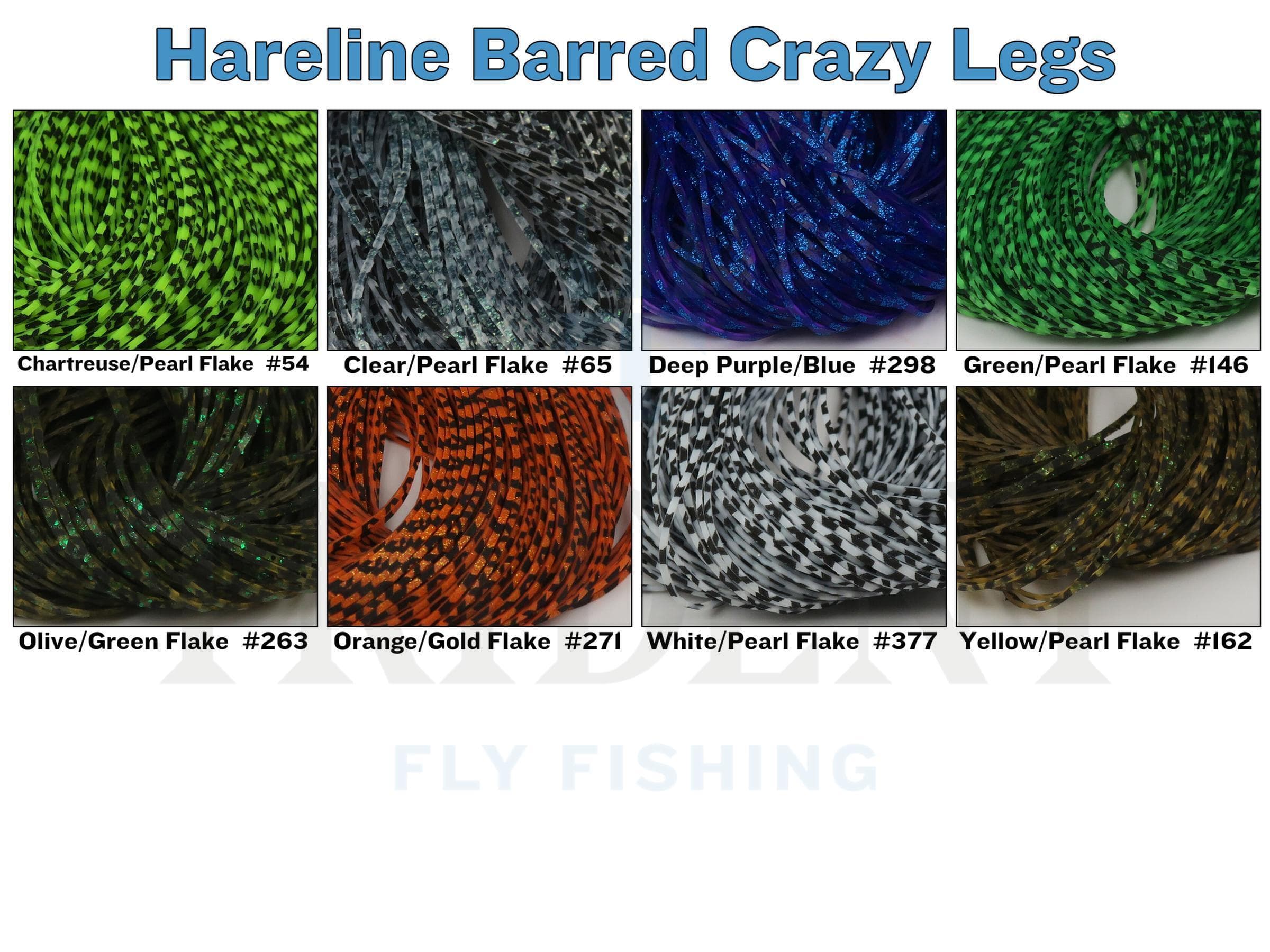 Hareline Barred Crazy Legs