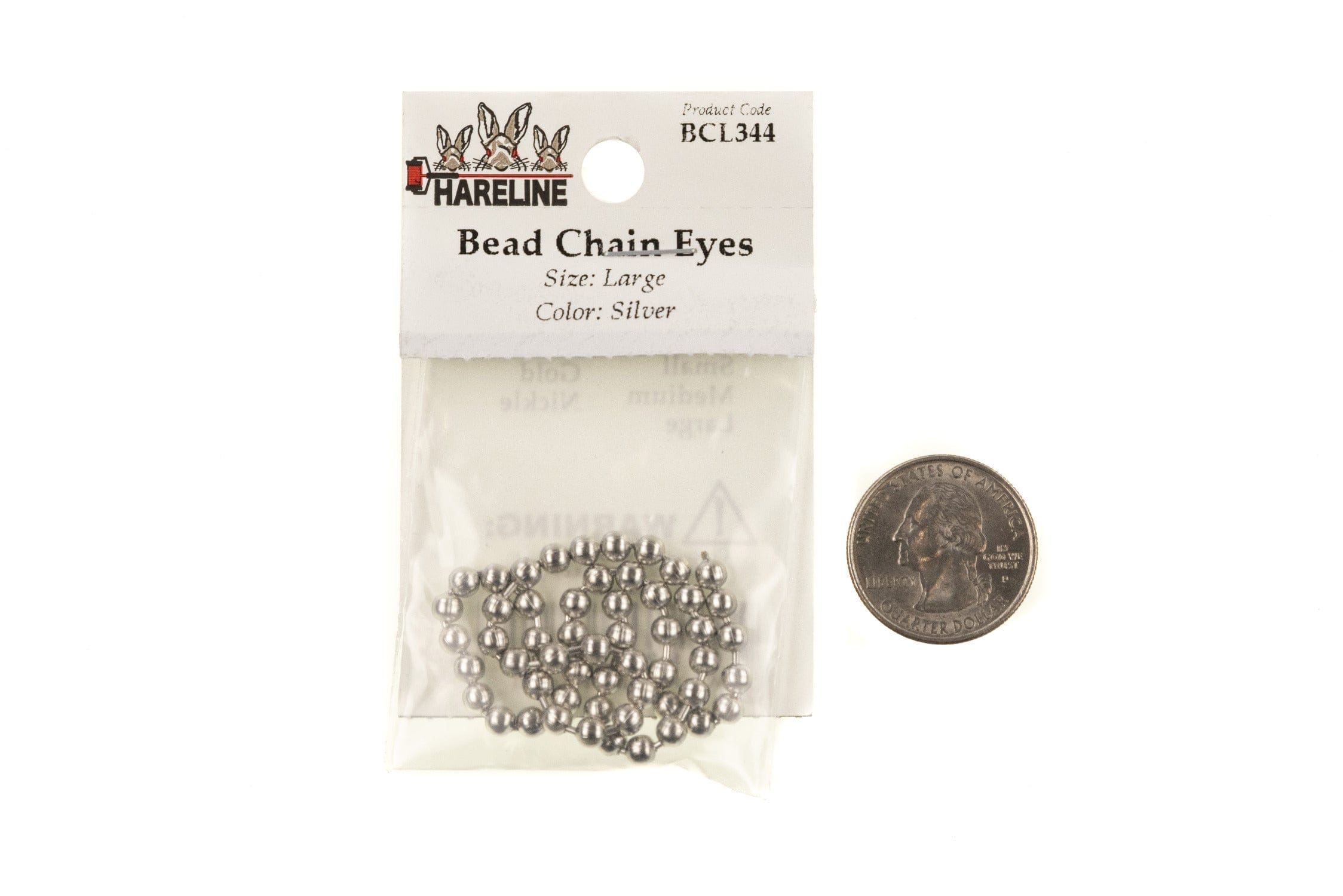 Hareline Bead Chain Eyes