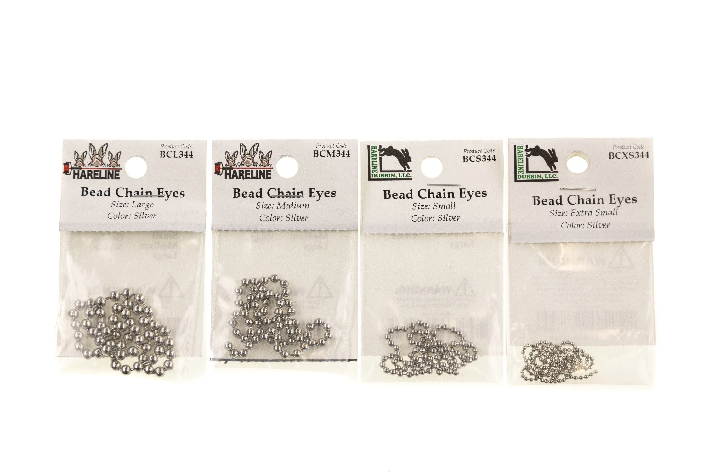 Hareline Bead Chain Eyes