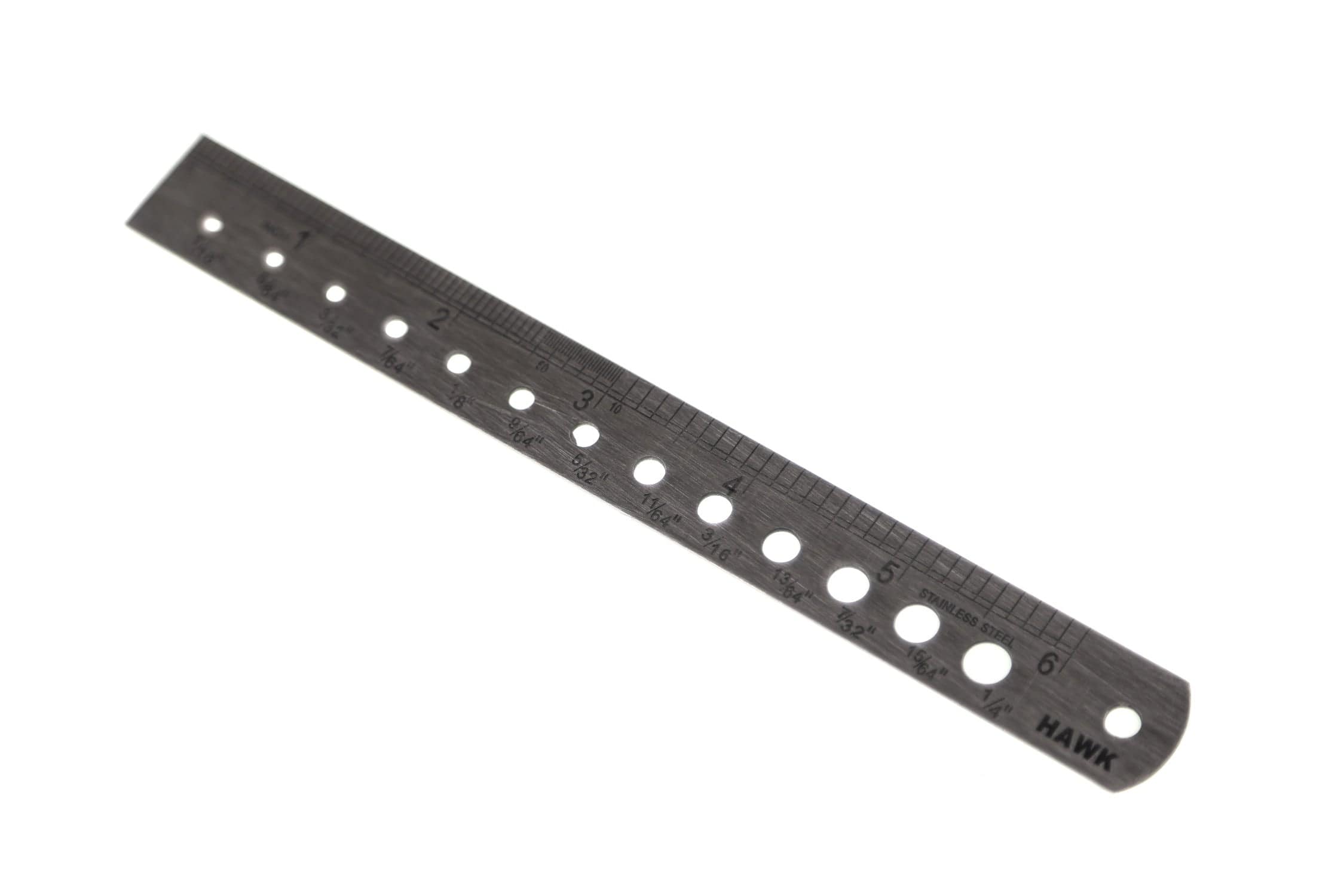 Hareline Bead Sizer & Measuring Ruler