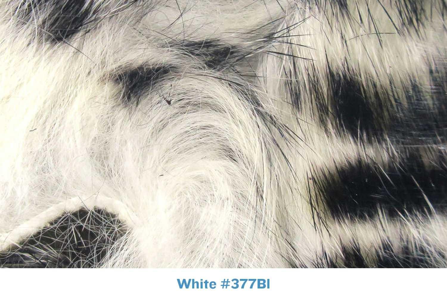 Hareline Black-Barred Magnum Rabbit Fur Strips
