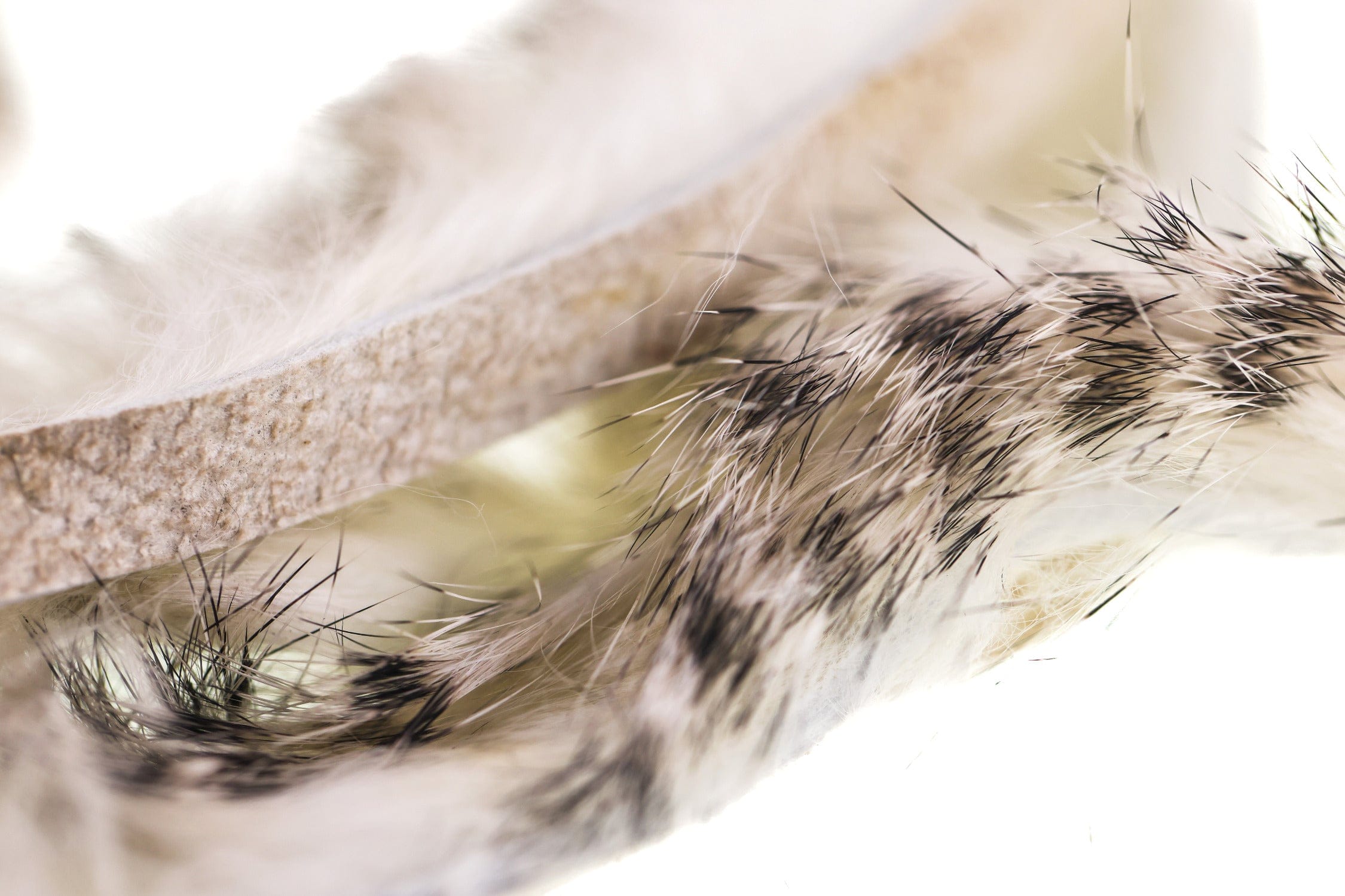 Hareline Black-Barred Magnum Rabbit Fur Strips