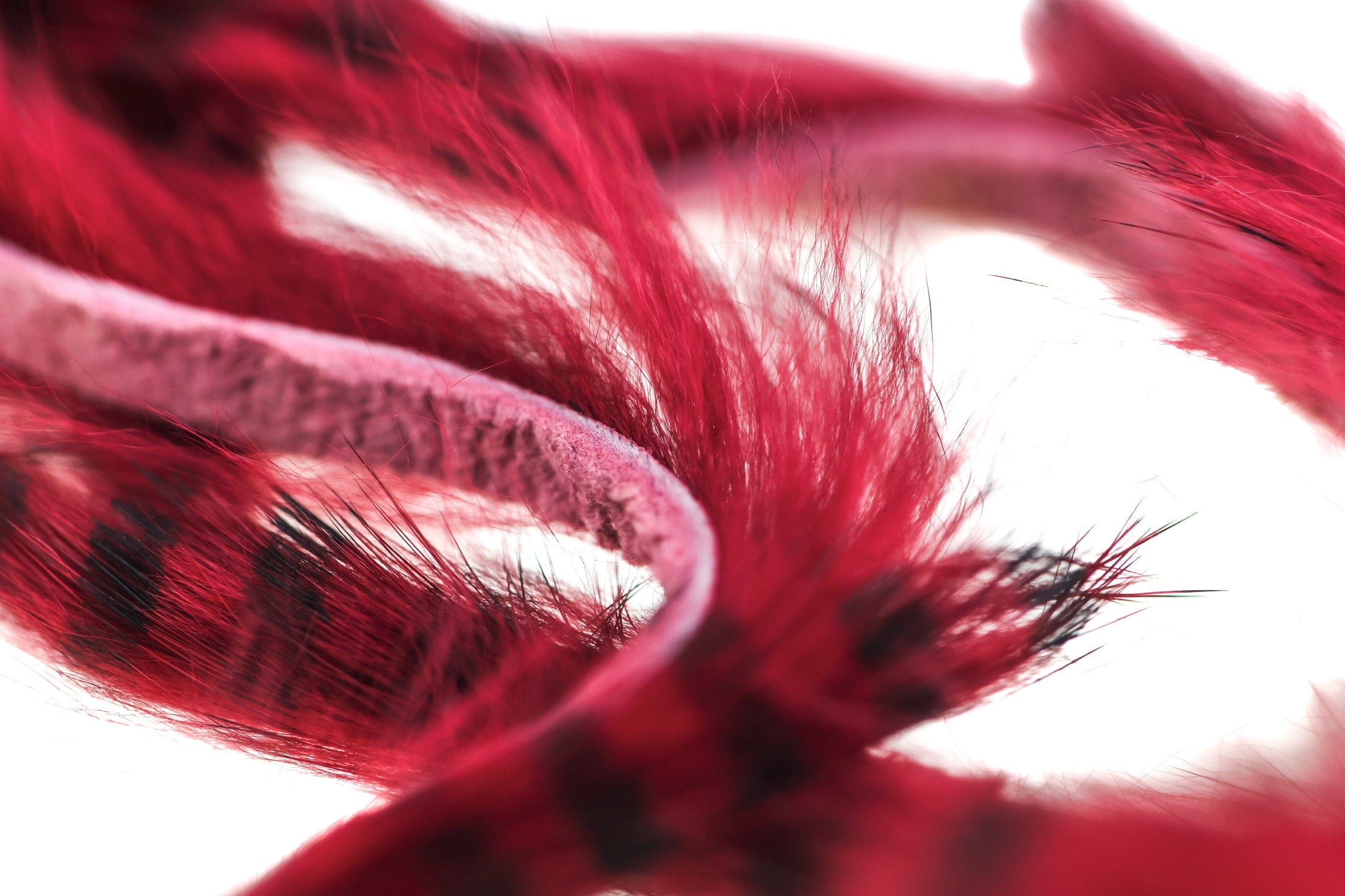 Hareline Black-Barred Rabbit Fur Strips