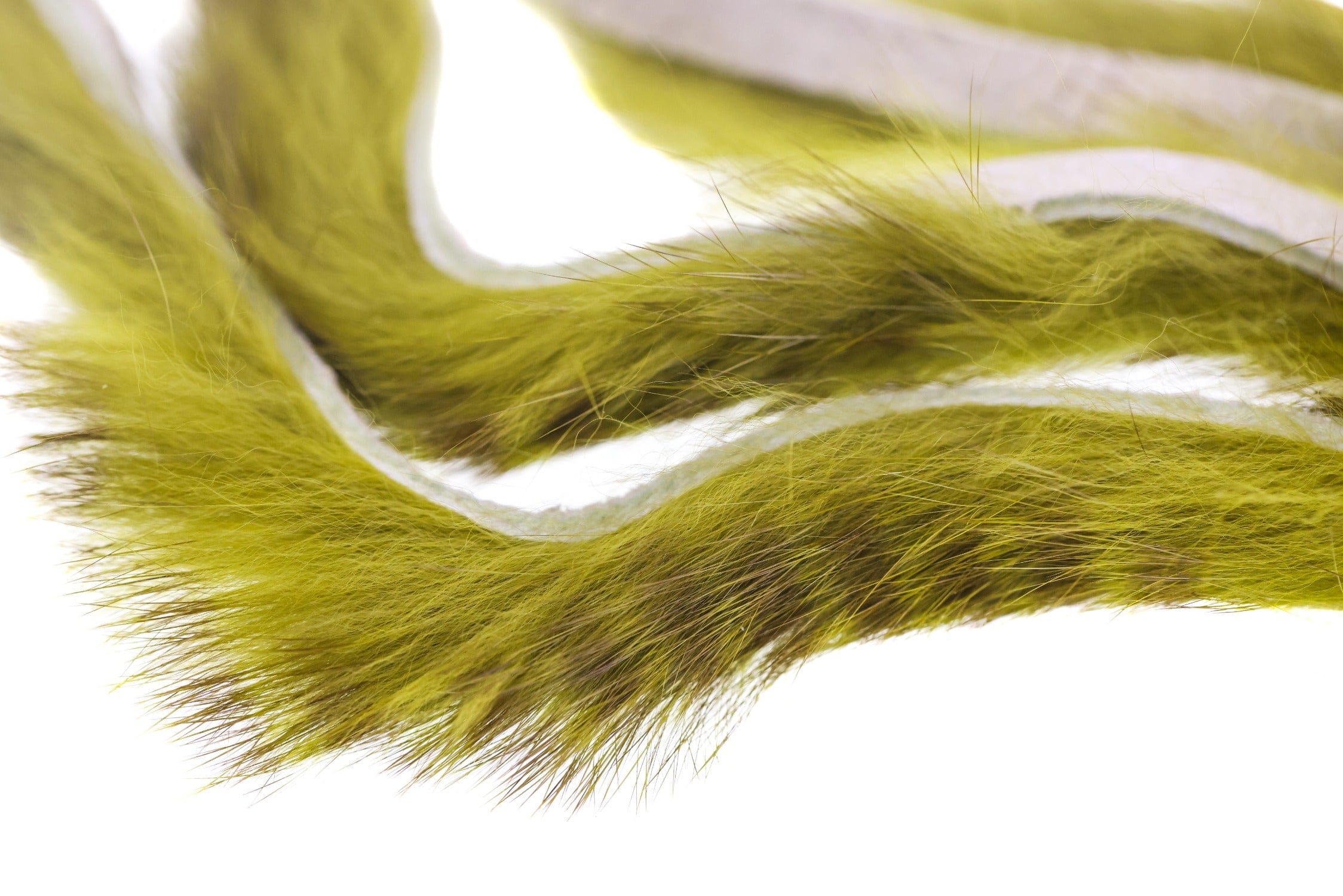 Hareline Brown Barred Magnum Rabbit Fur Strips