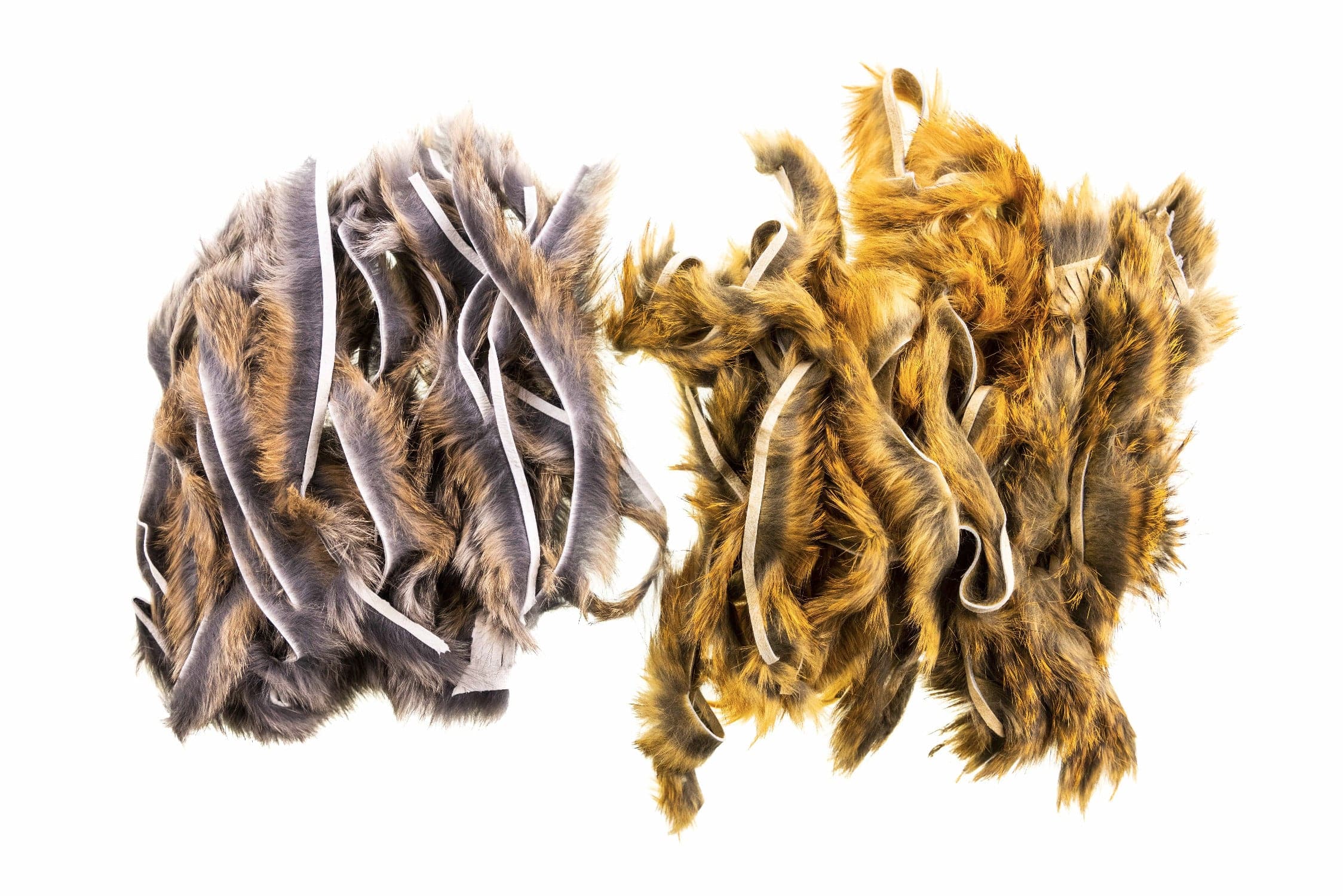 Hareline Crosscut Rabbit Hide Strips