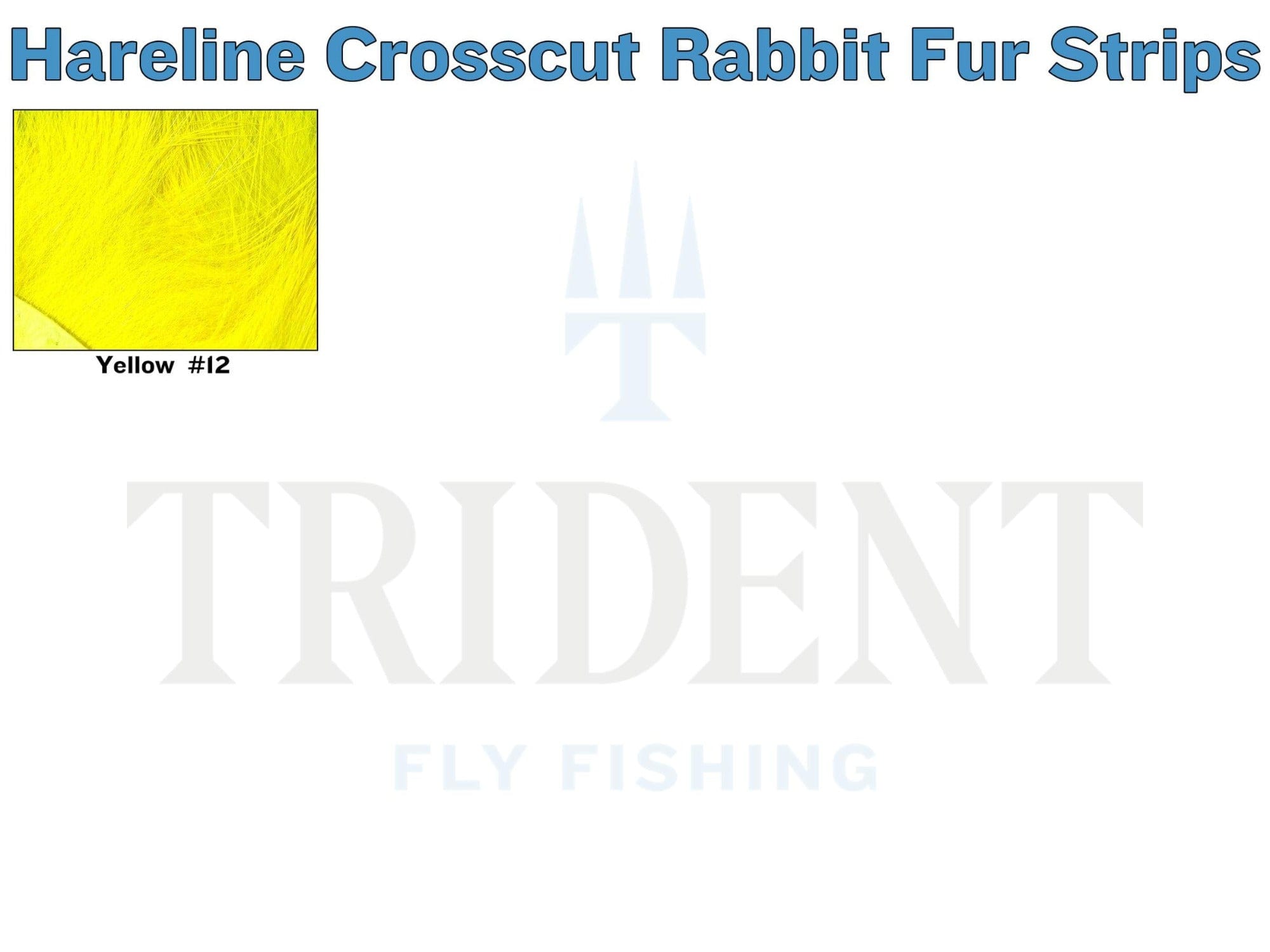 Hareline Crosscut Rabbit Hide Strips