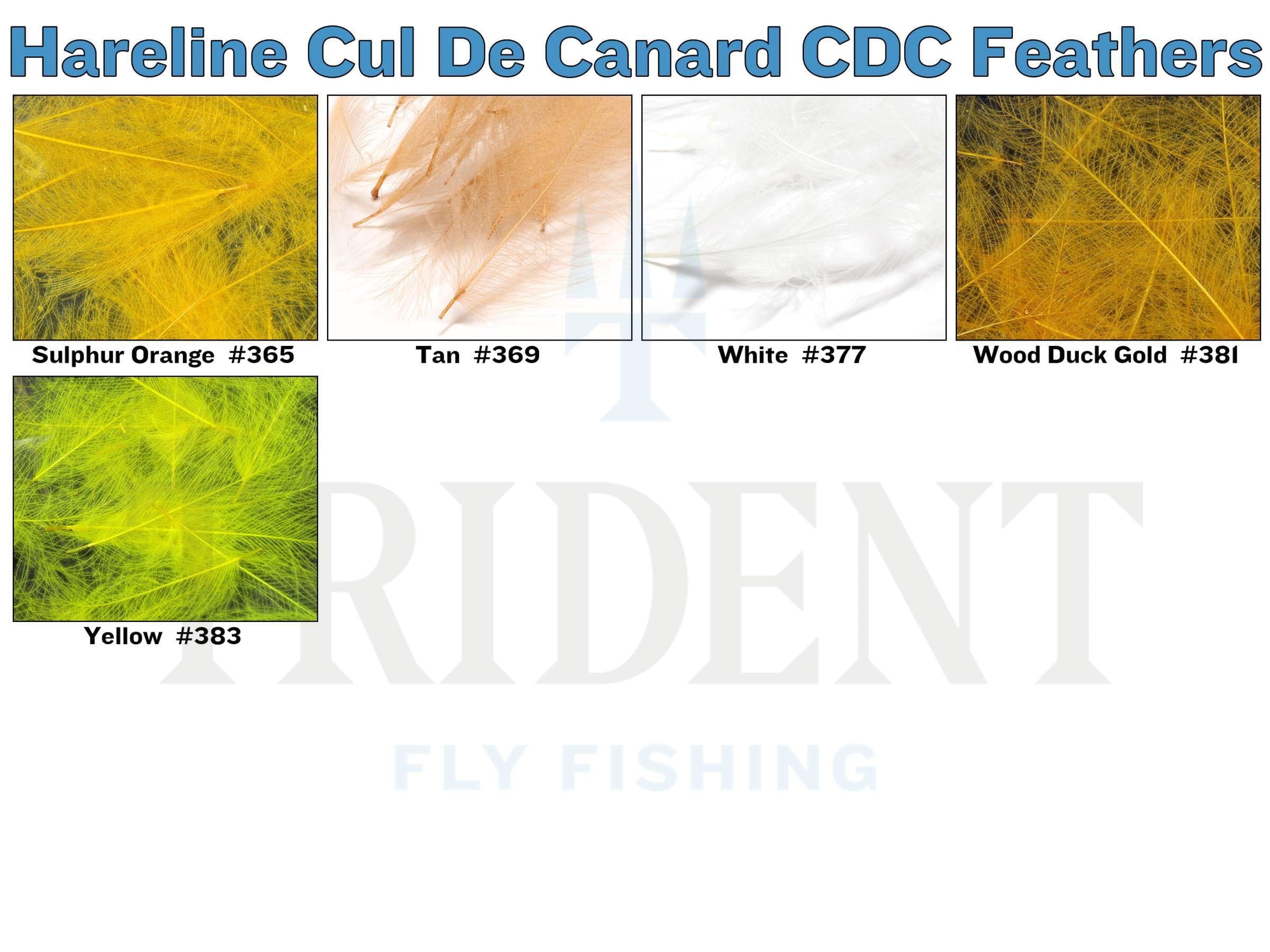 Hareline Cul De Canard CDC Feathers