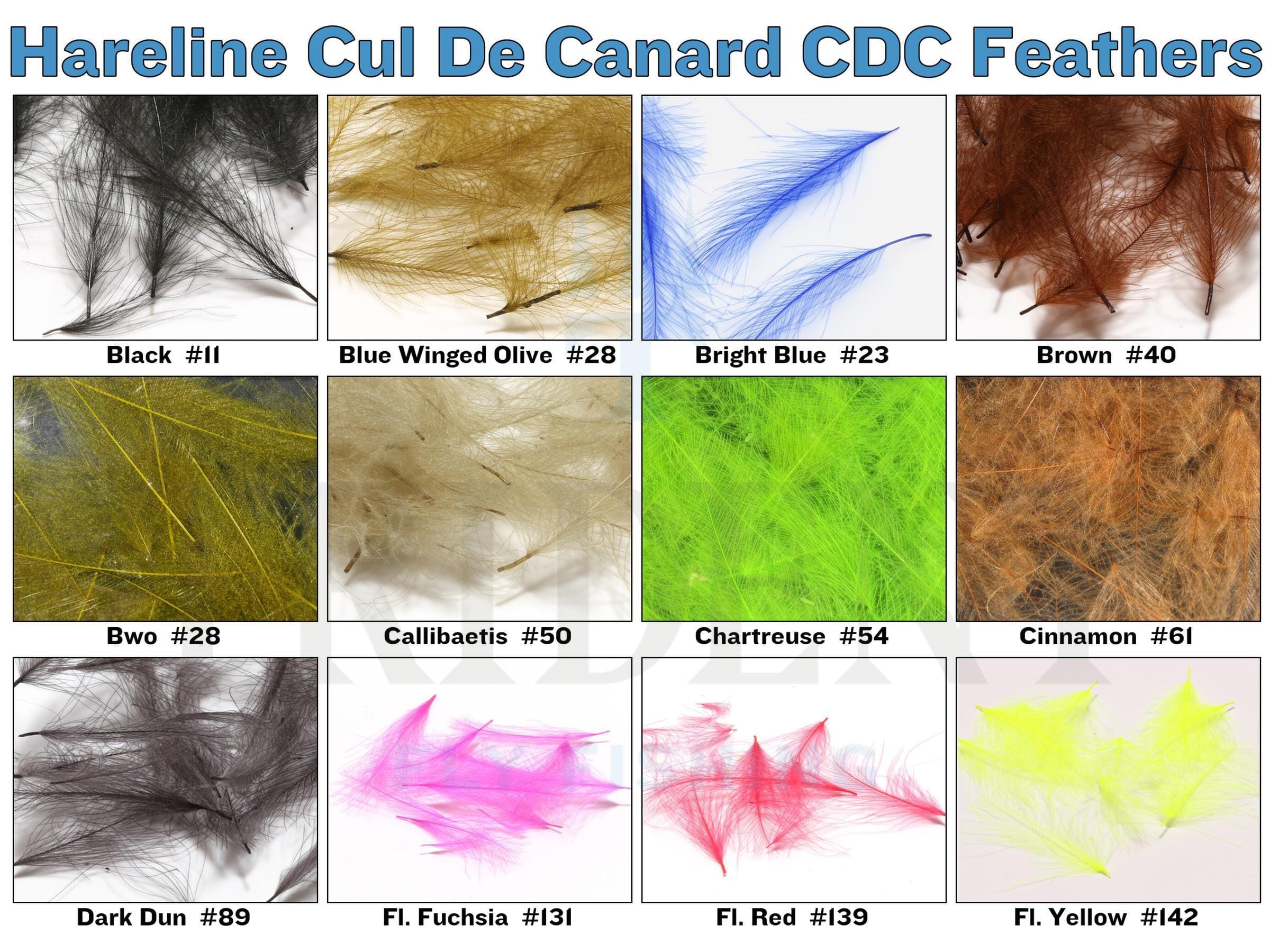 Hareline Cul De Canard CDC Feathers